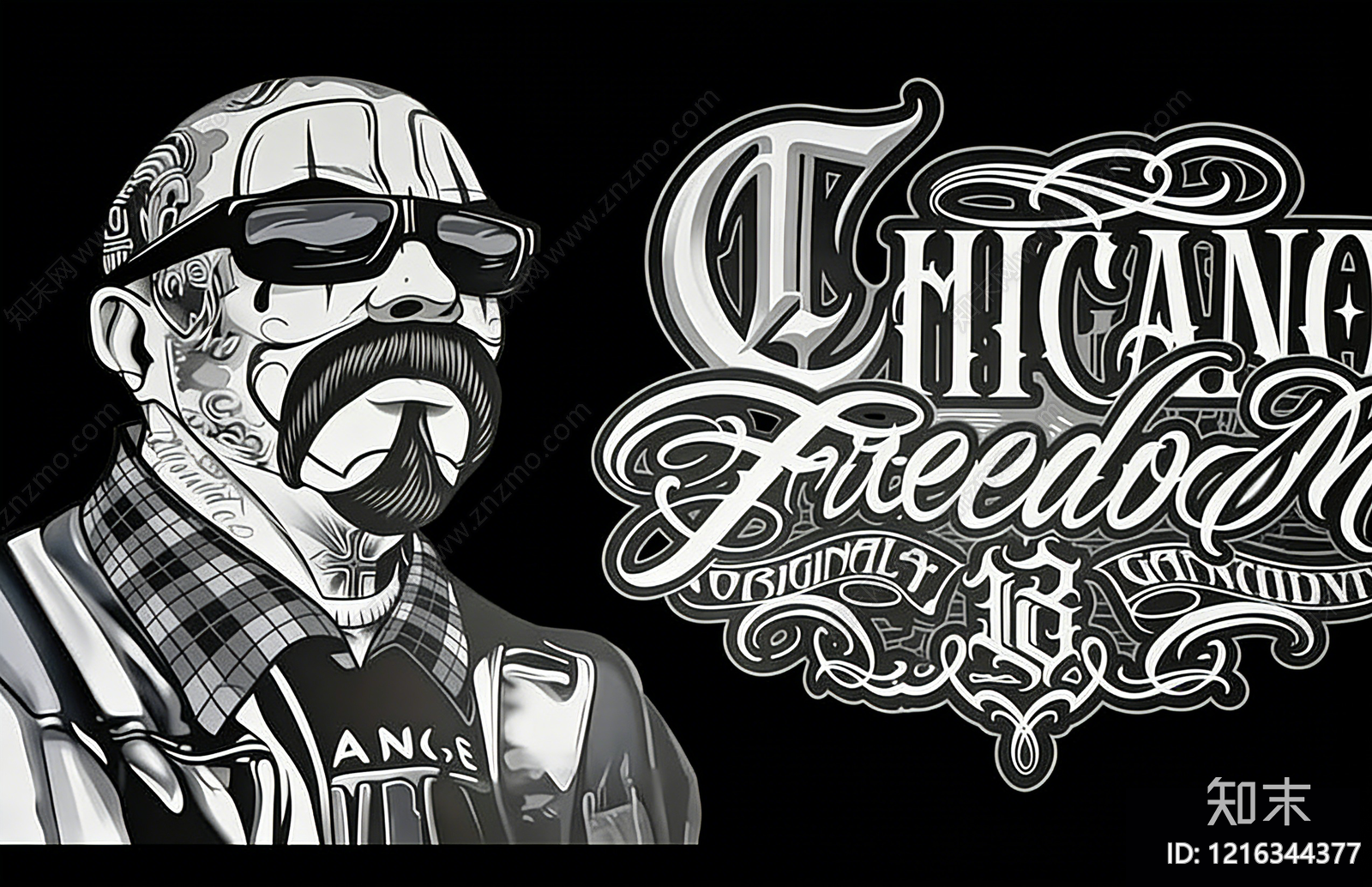 现代海报贴图下载【ID:1216344377】