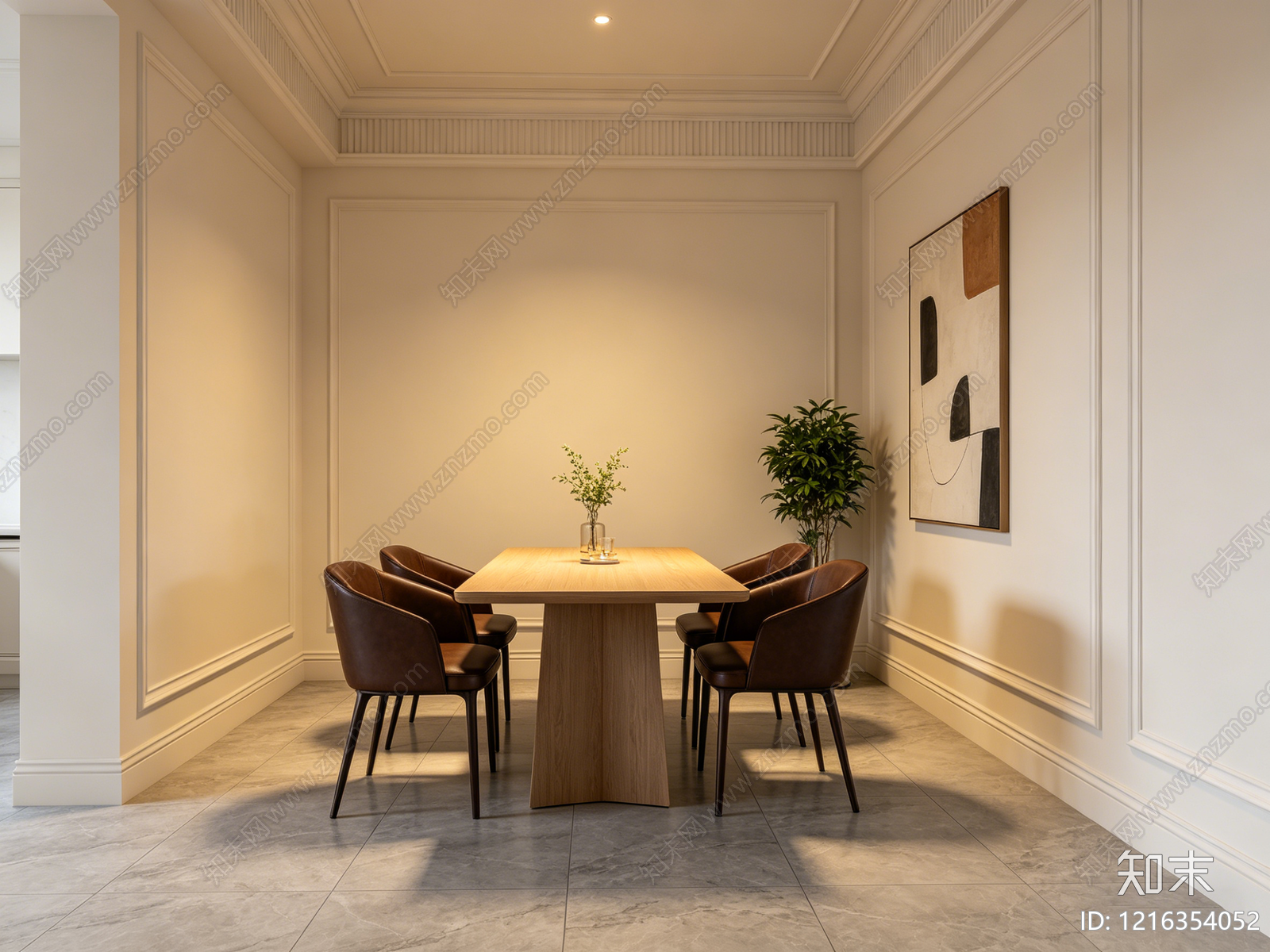 欧式餐厅贴图下载【ID:1216354052】
