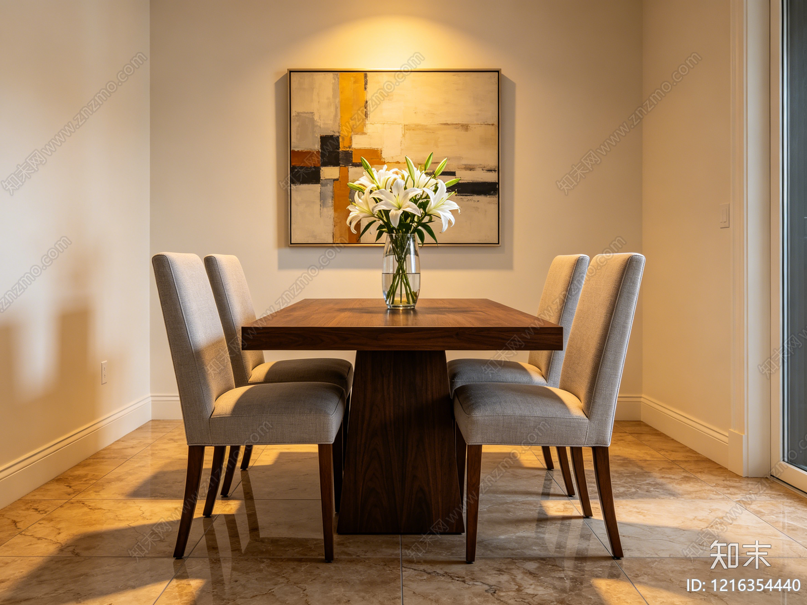 现代餐厅贴图下载【ID:1216354440】