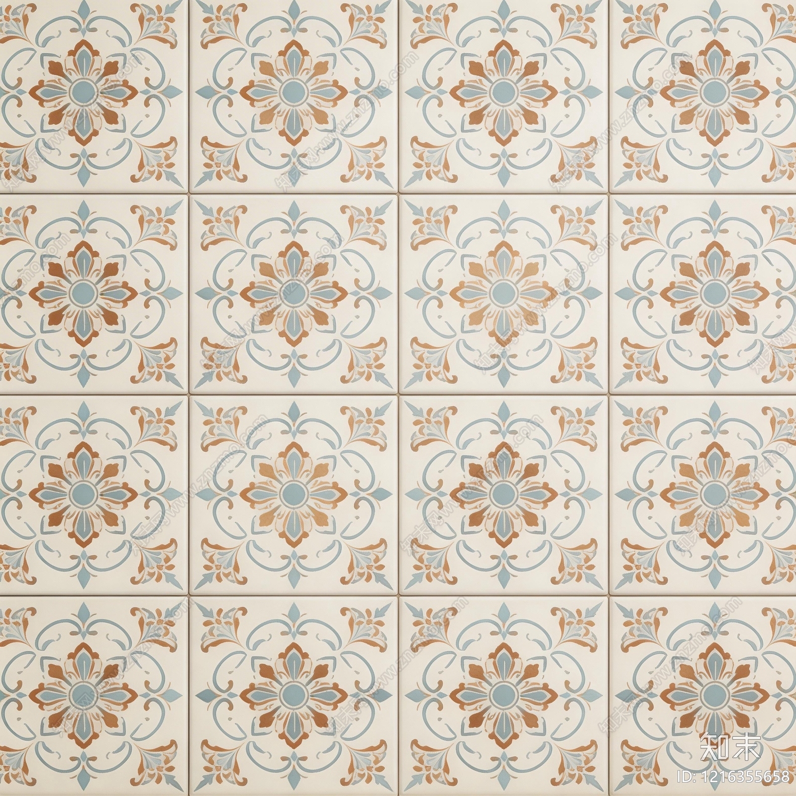 花纹砖贴图下载【ID:1216355658】