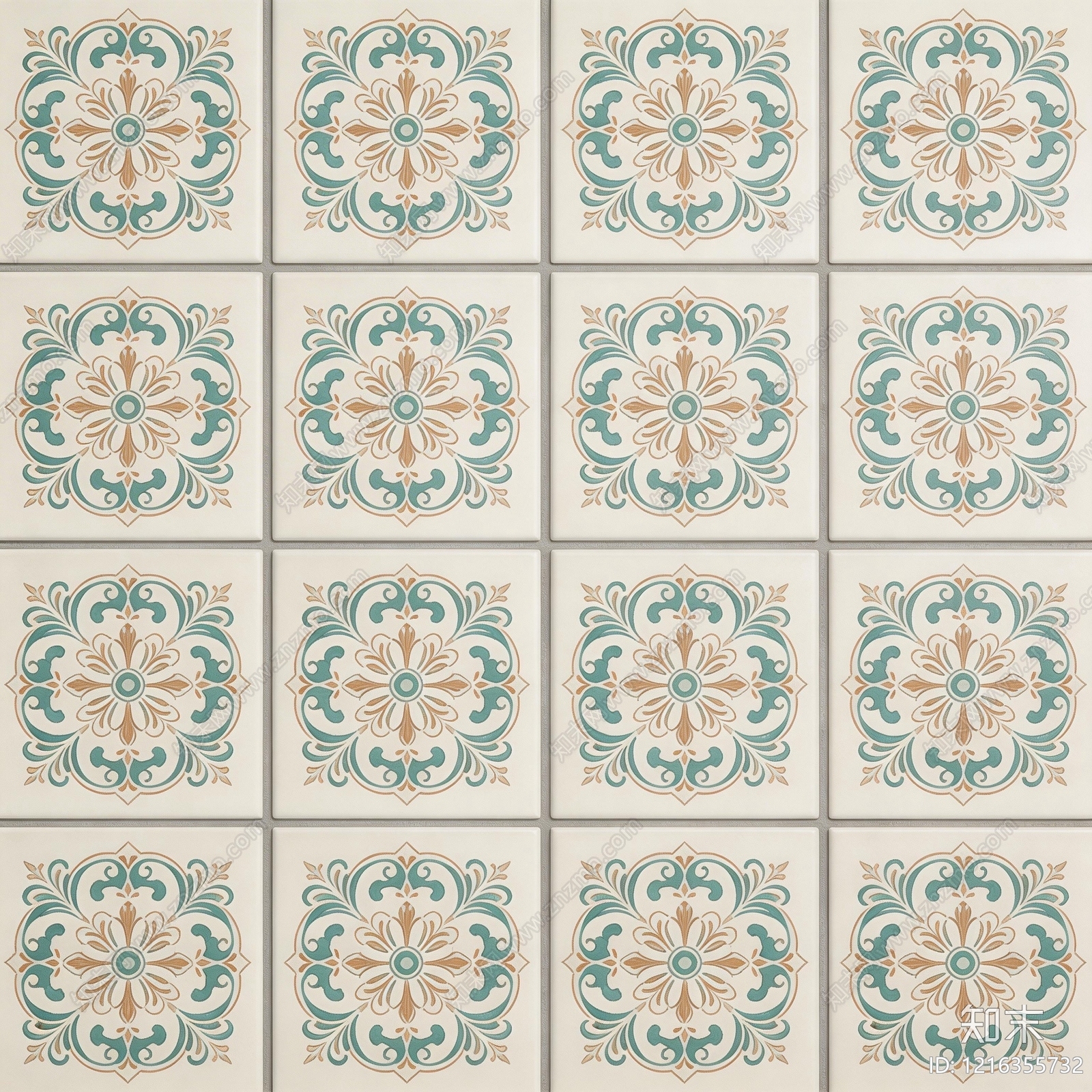 花纹砖贴图下载【ID:1216355732】