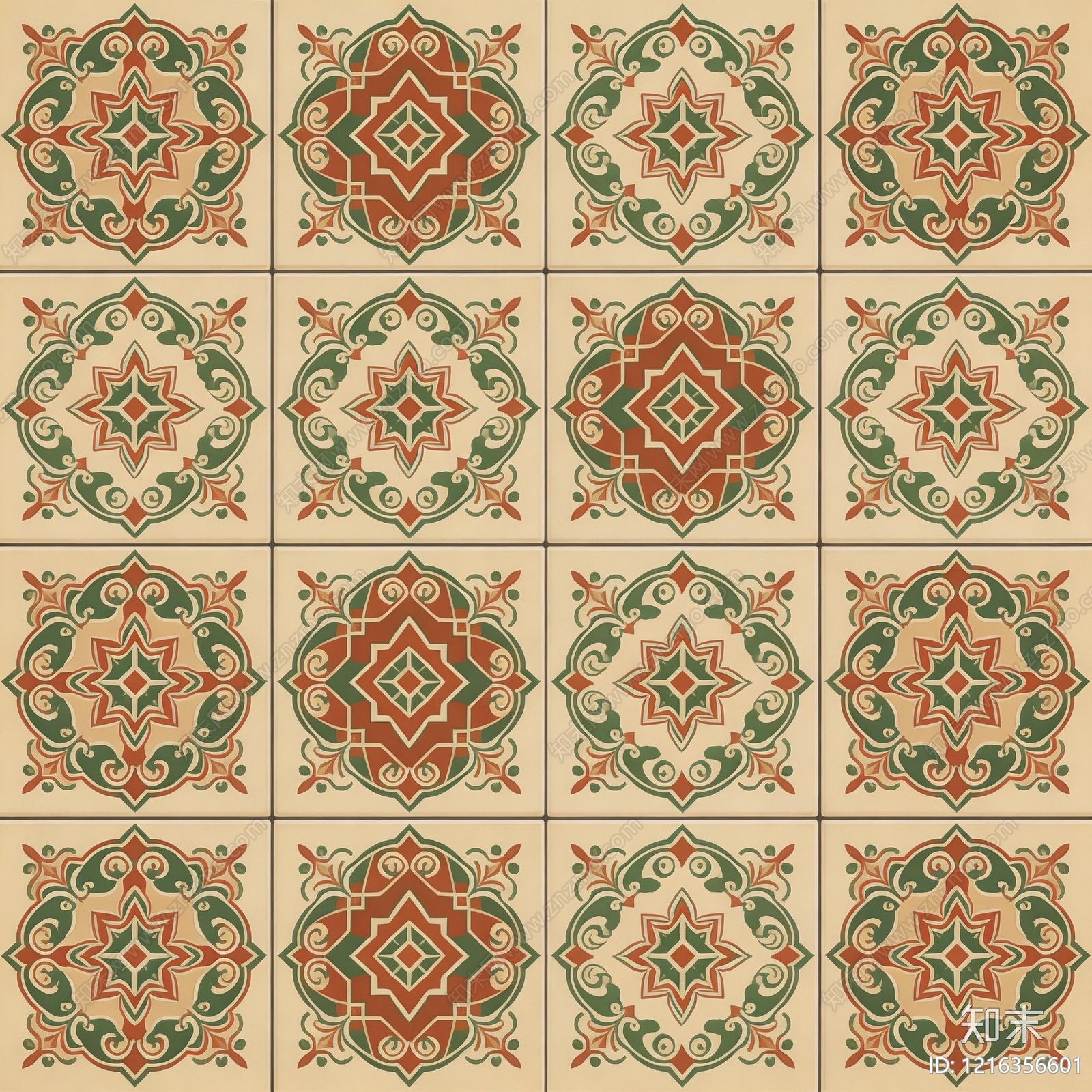花纹砖贴图下载【ID:1216356601】