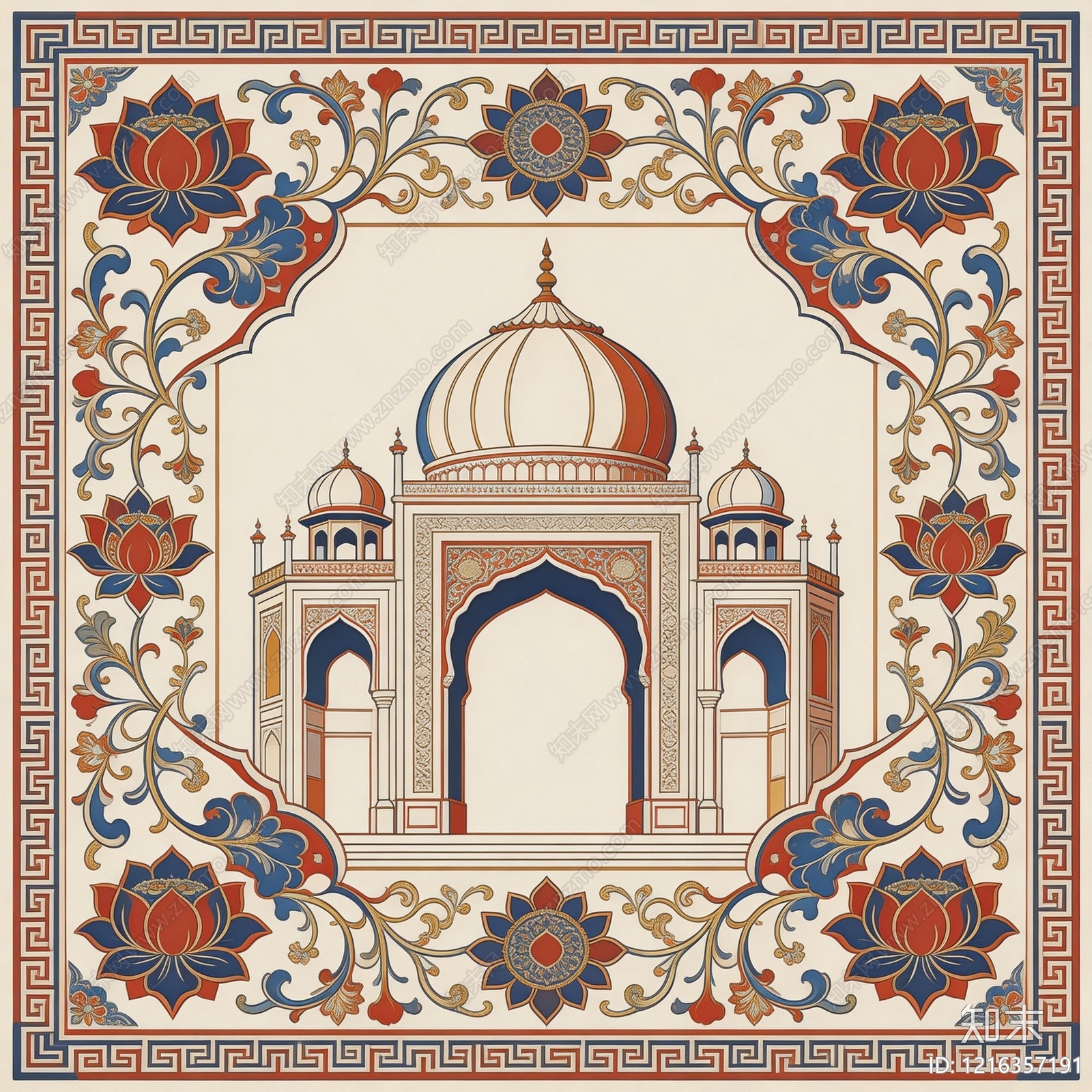 传统纹样贴图下载【ID:1216357191】