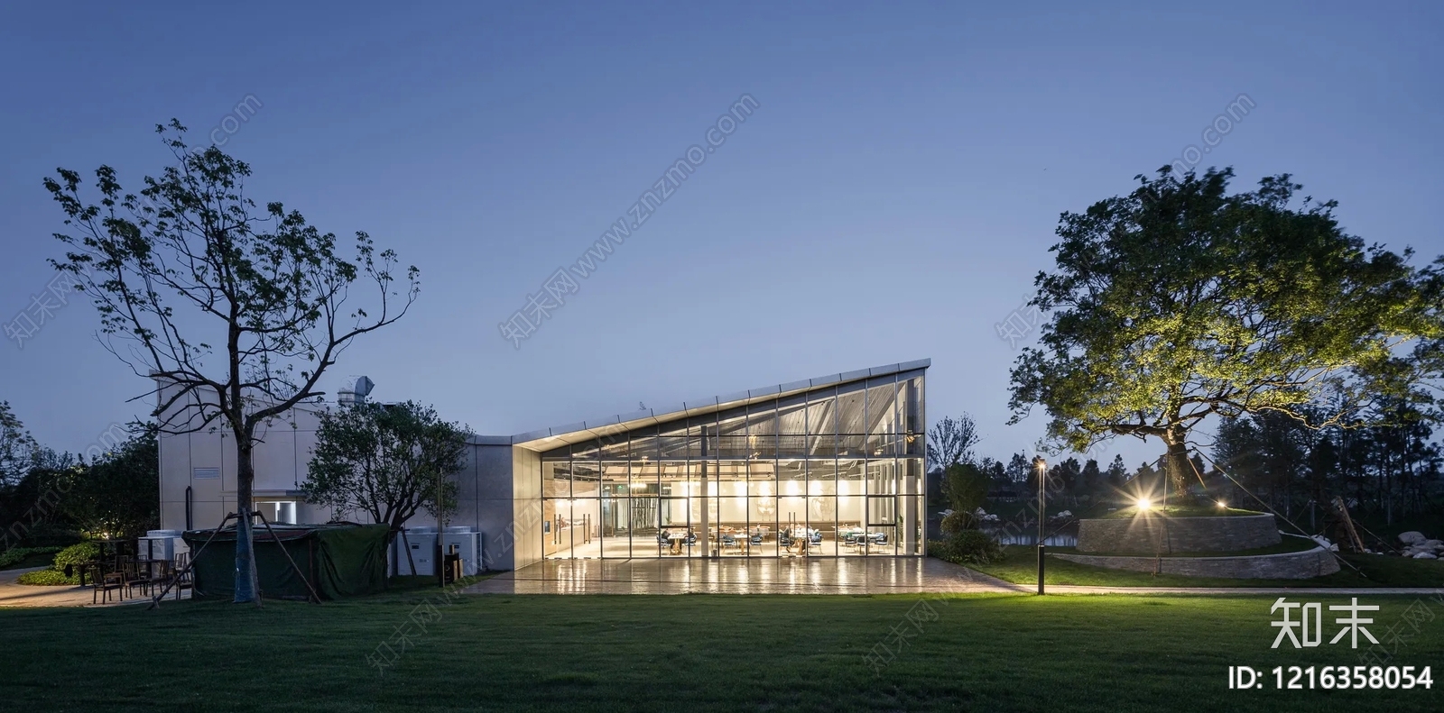 现代夜晚贴图下载【ID:1216358054】