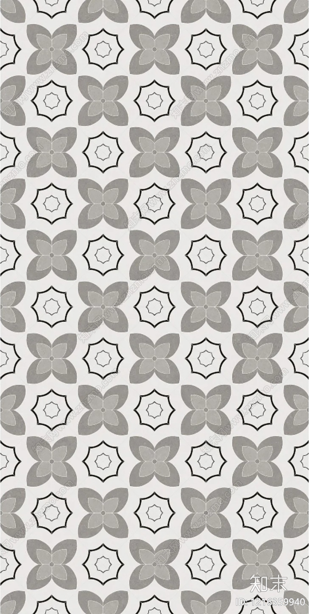 现代花纹砖贴图下载【ID:1216359940】