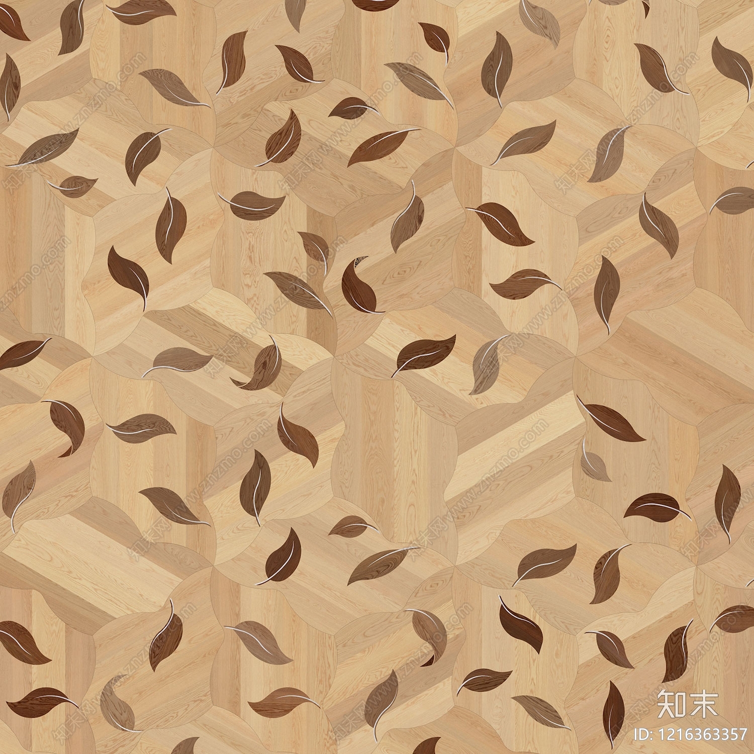 新中式拼花木地板贴图下载【ID:1216363357】