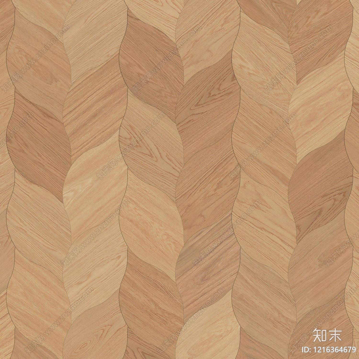 新中式鱼骨木地板贴图下载【ID:1216364679】