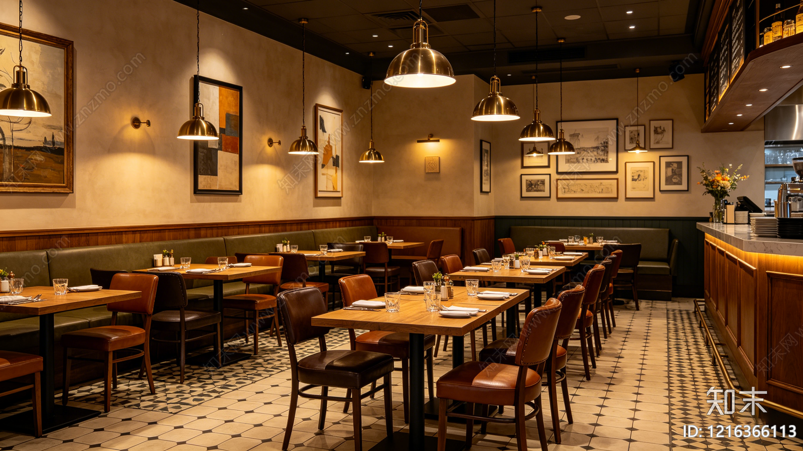 餐厅贴图下载【ID:1216366113】