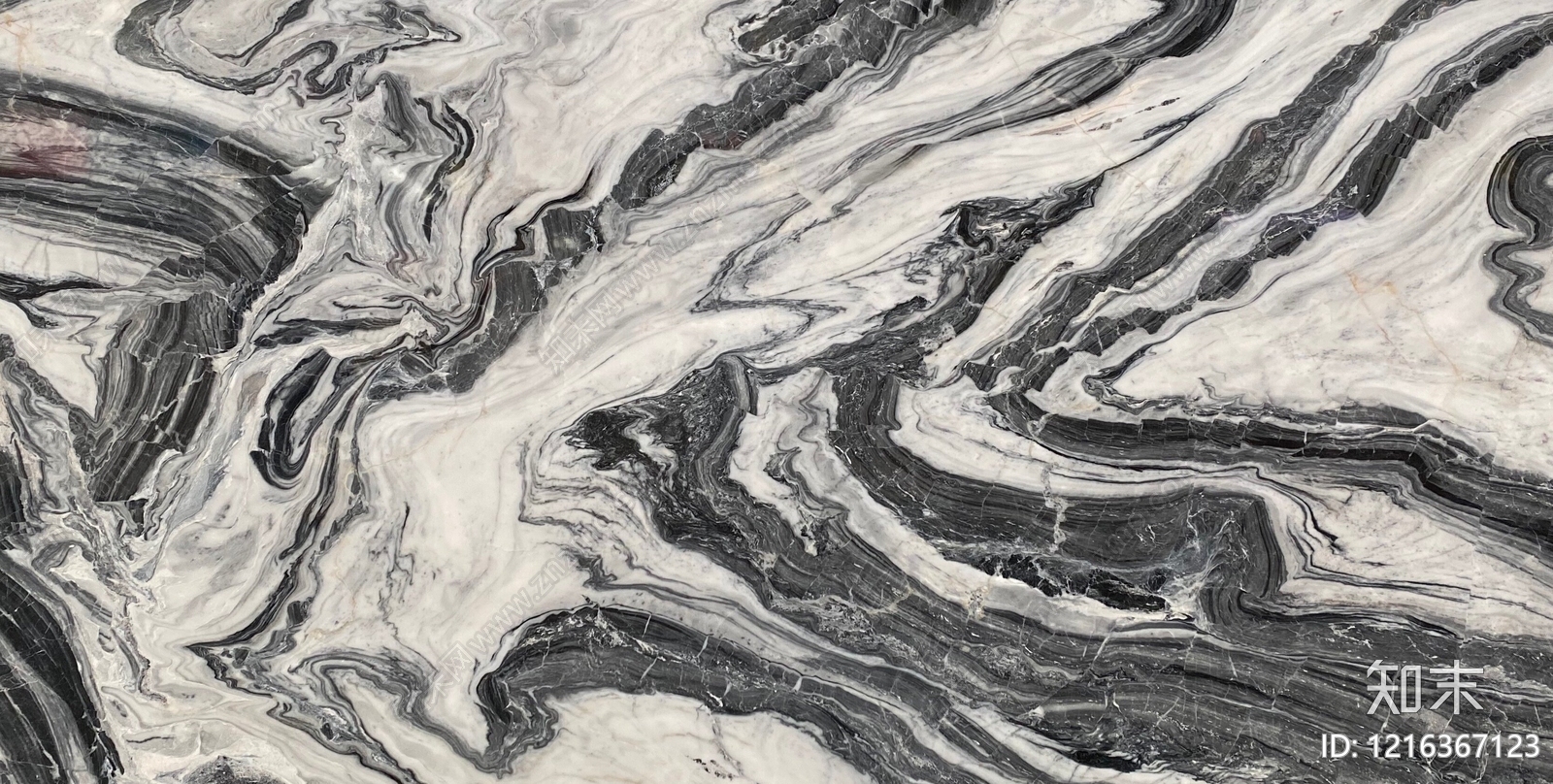 轻奢黑白大理石贴图下载【ID:1216367123】
