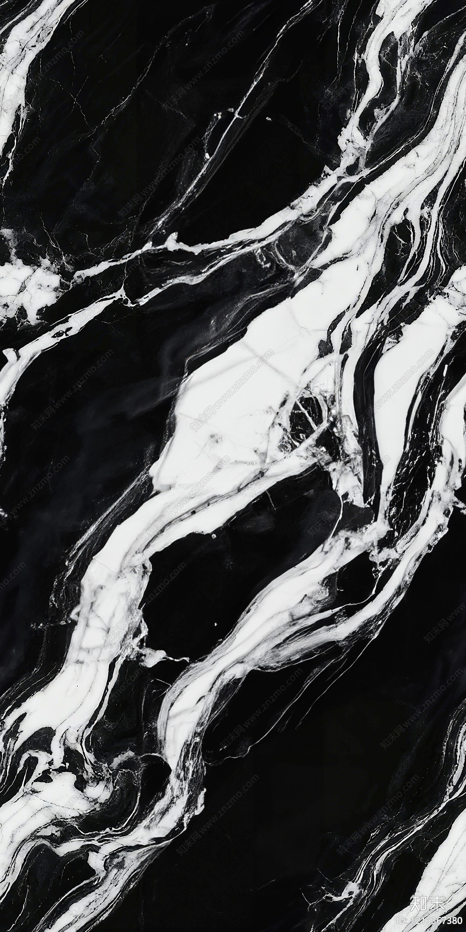 轻奢黑白大理石贴图下载【ID:1216367380】
