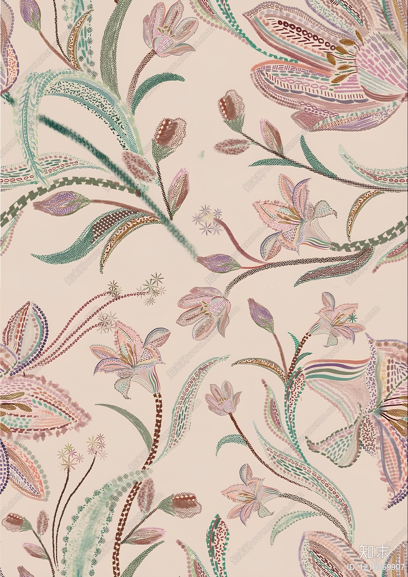 传统纹样贴图下载【ID:1216369907】