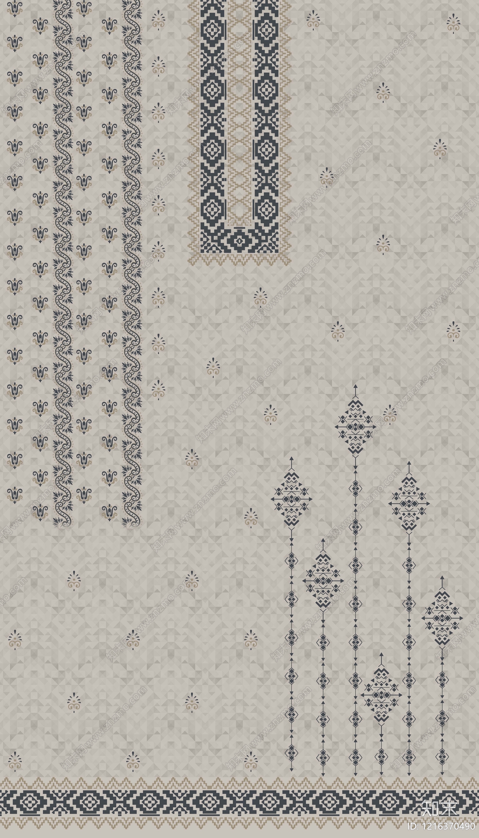 民族图案贴图下载【ID:1216370490】