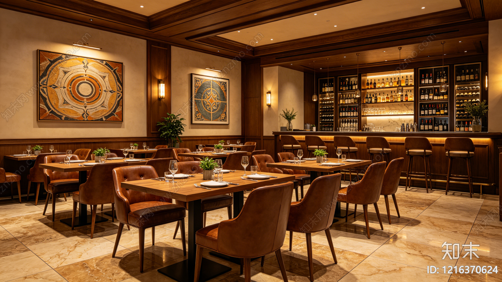 中古餐厅贴图下载【ID:1216370624】