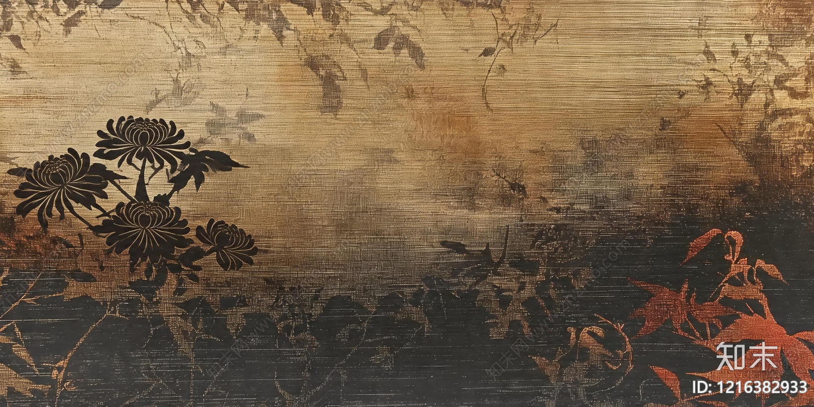 现代装饰画贴图下载【ID:1216382933】