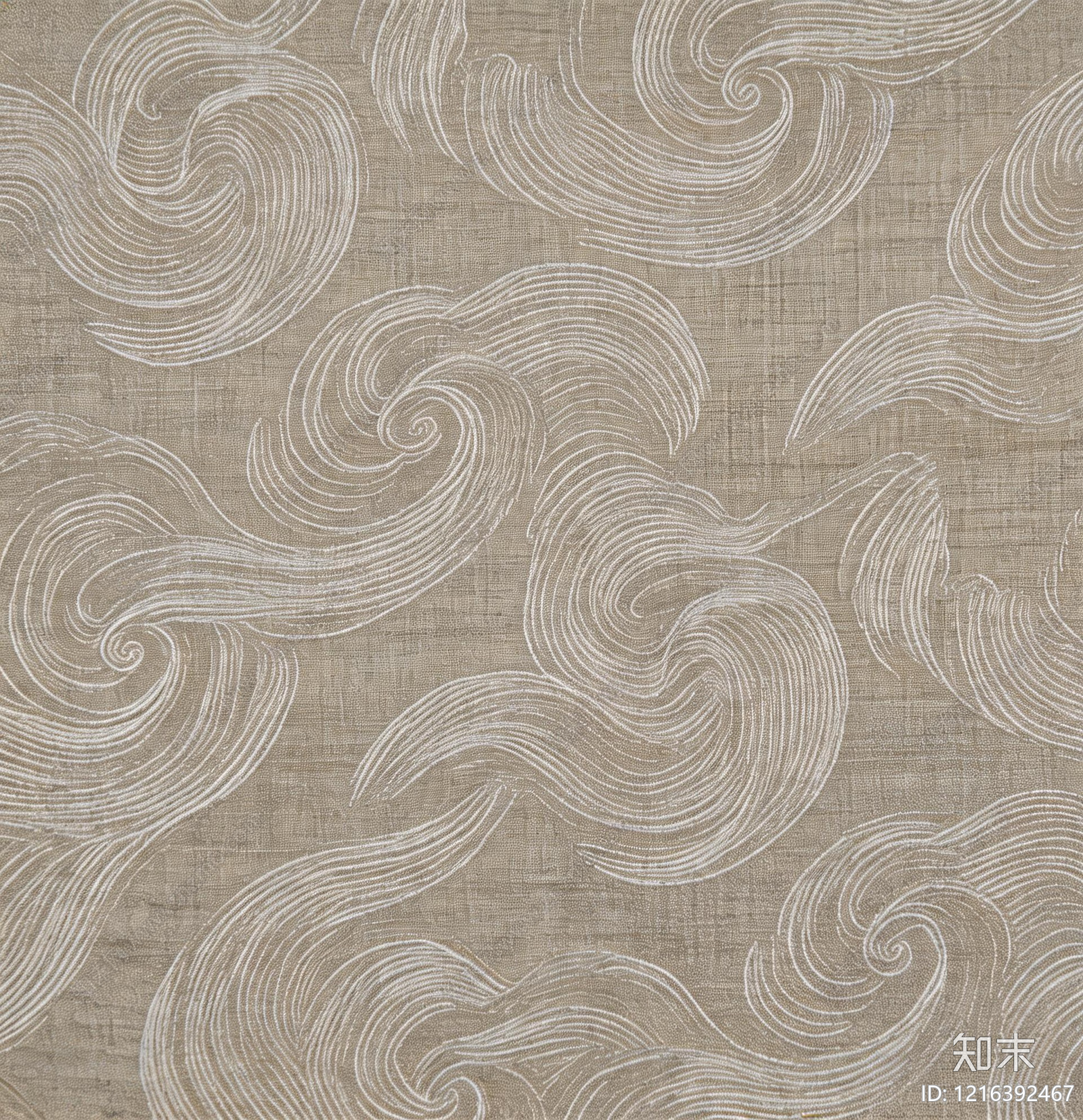 新中式几何壁纸贴图下载【ID:1216392467】