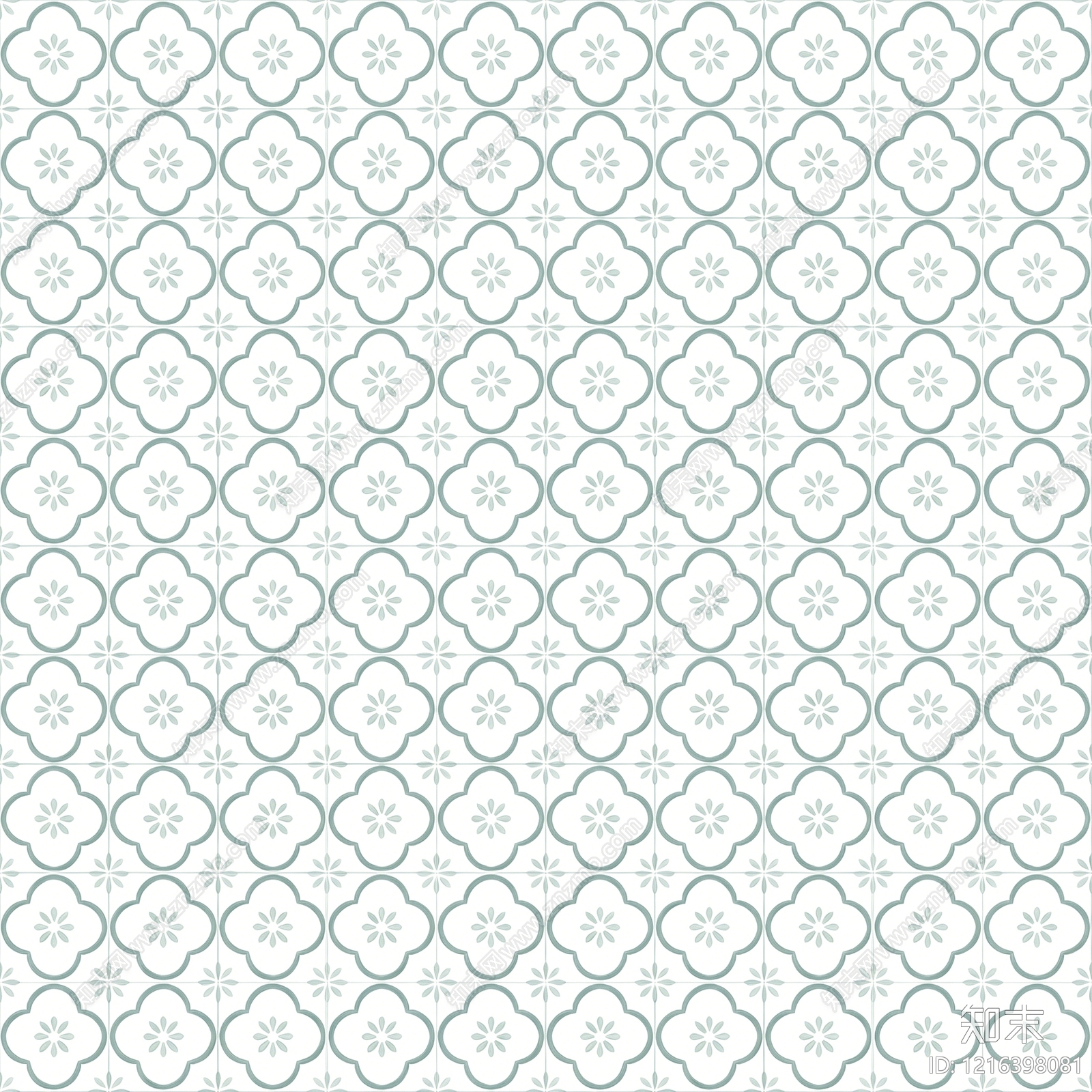 北欧花纹砖贴图下载【ID:1216398081】