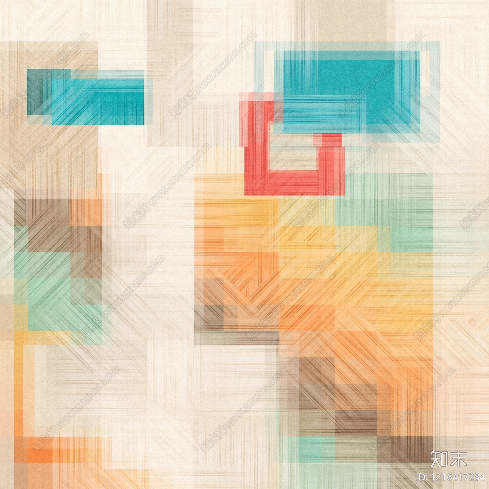 现代抽象画贴图下载【ID:1216417234】