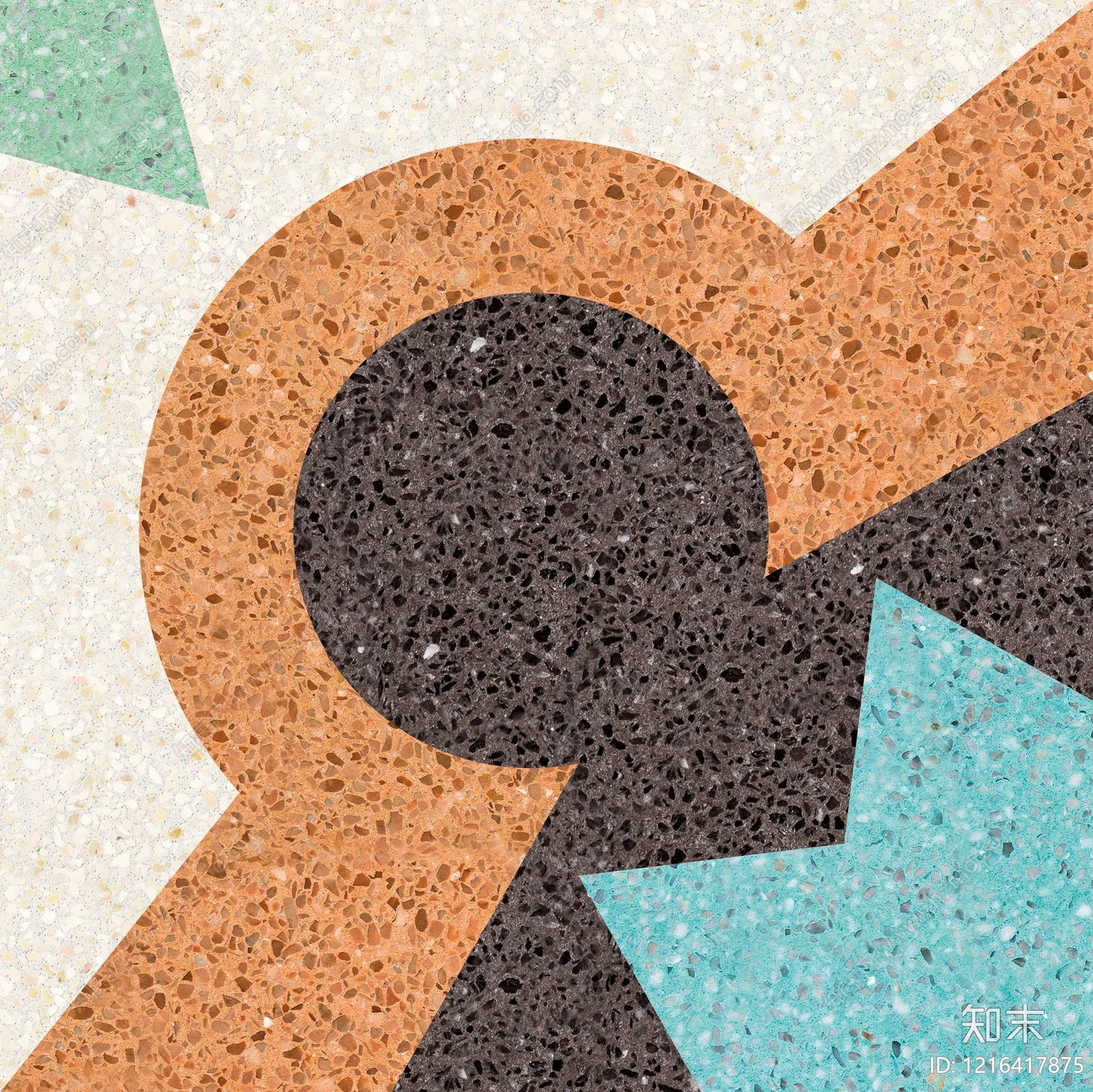 现代彩色水磨石贴图下载【ID:1216417875】
