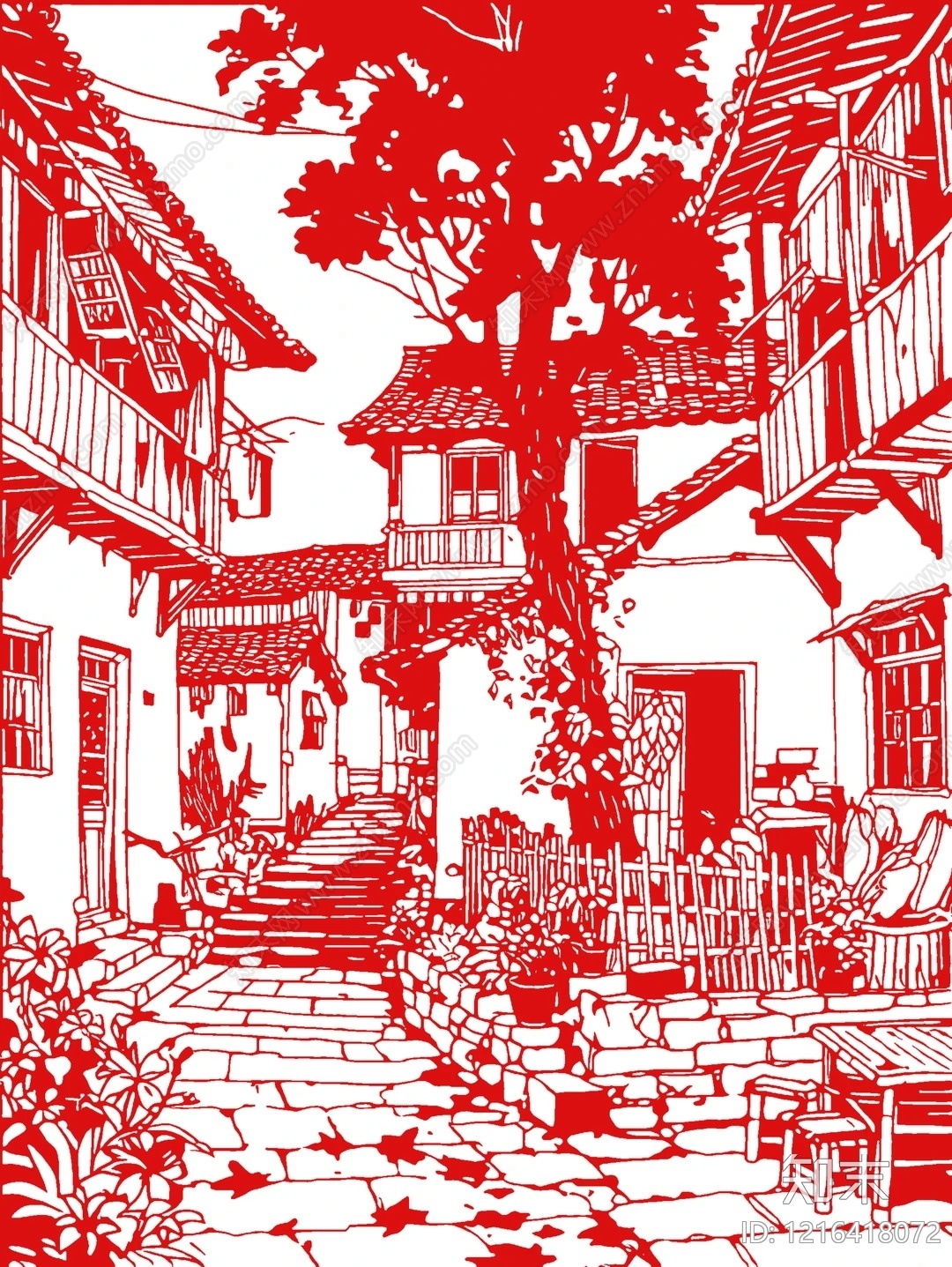 城市剪影贴图下载【ID:1216418072】