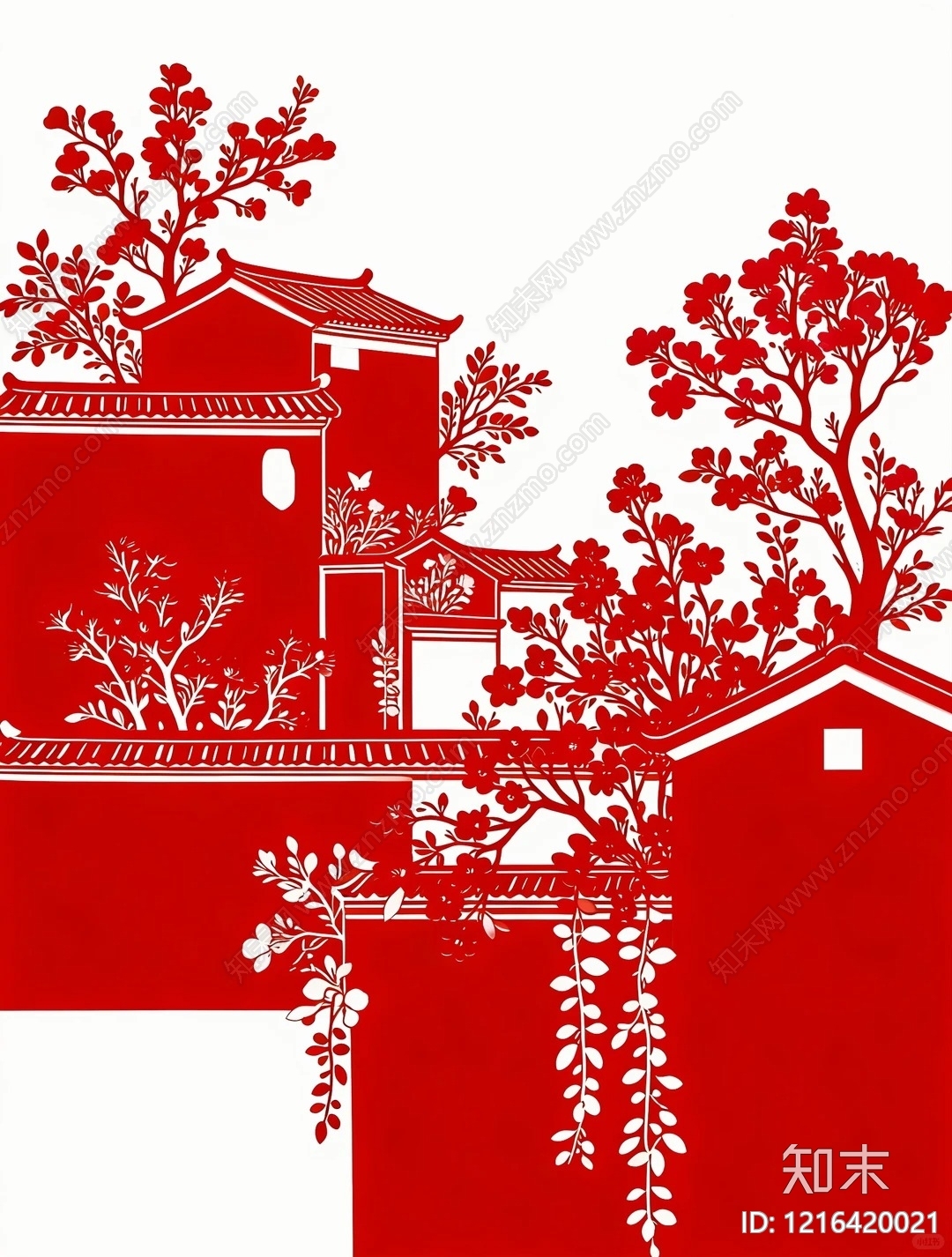 传统纹样贴图下载【ID:1216420021】