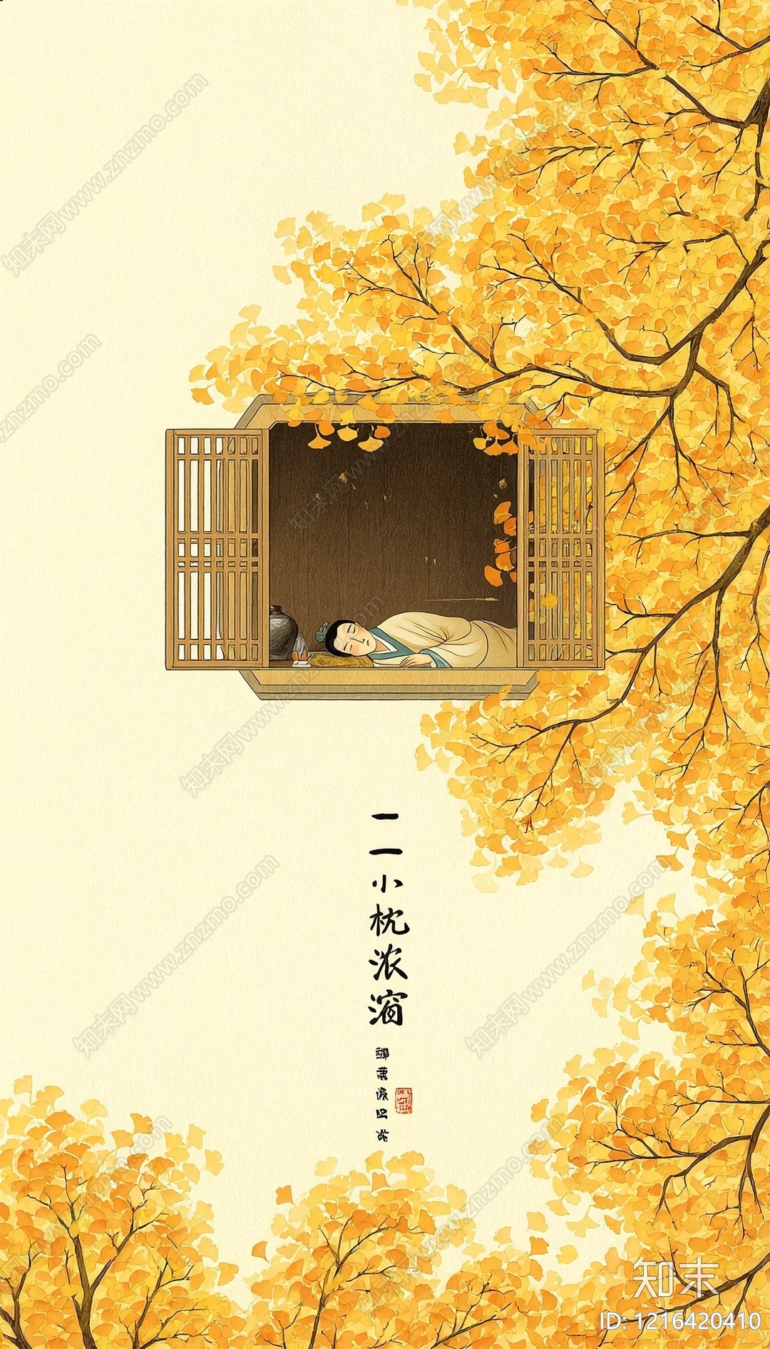 花鸟壁纸贴图下载【ID:1216420410】