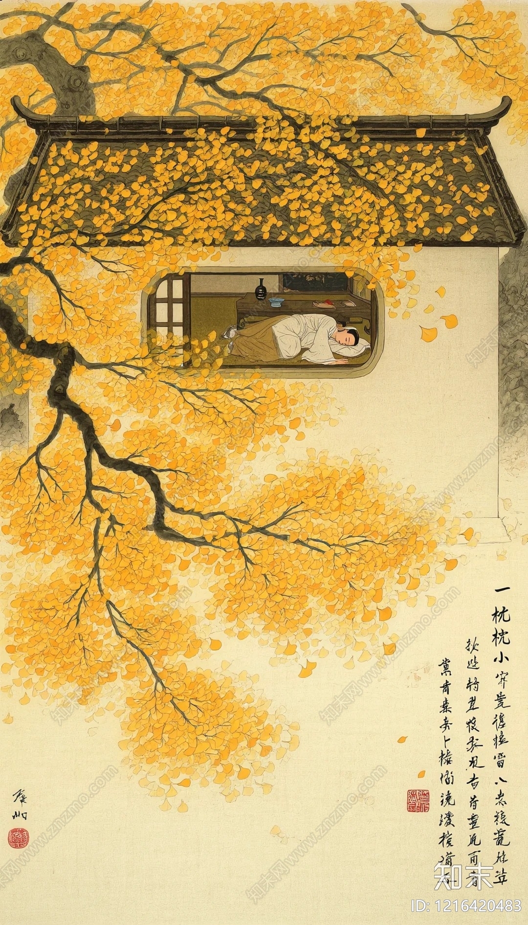 花鸟壁纸贴图下载【ID:1216420483】