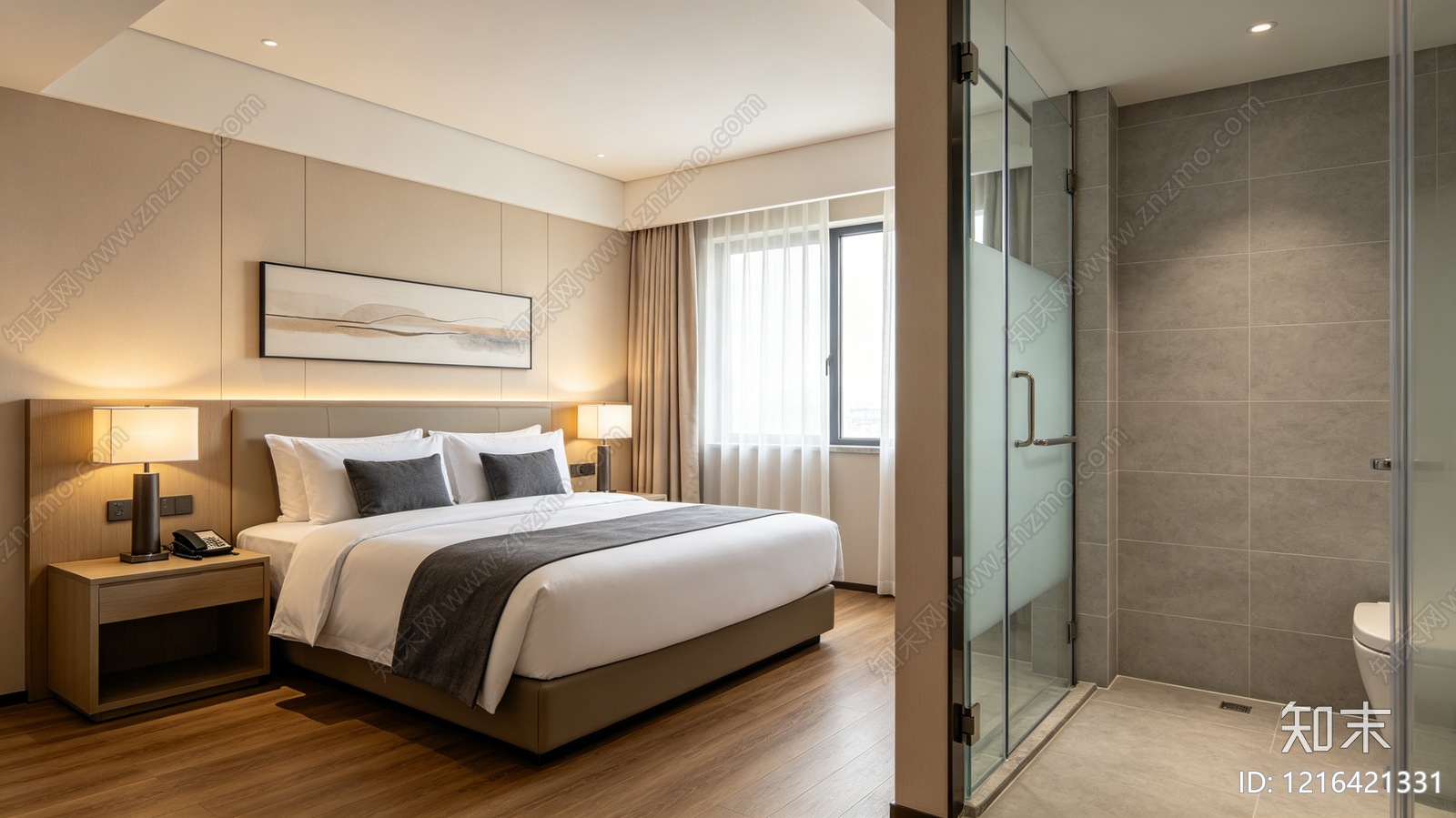 现代酒店贴图下载【ID:1216421331】