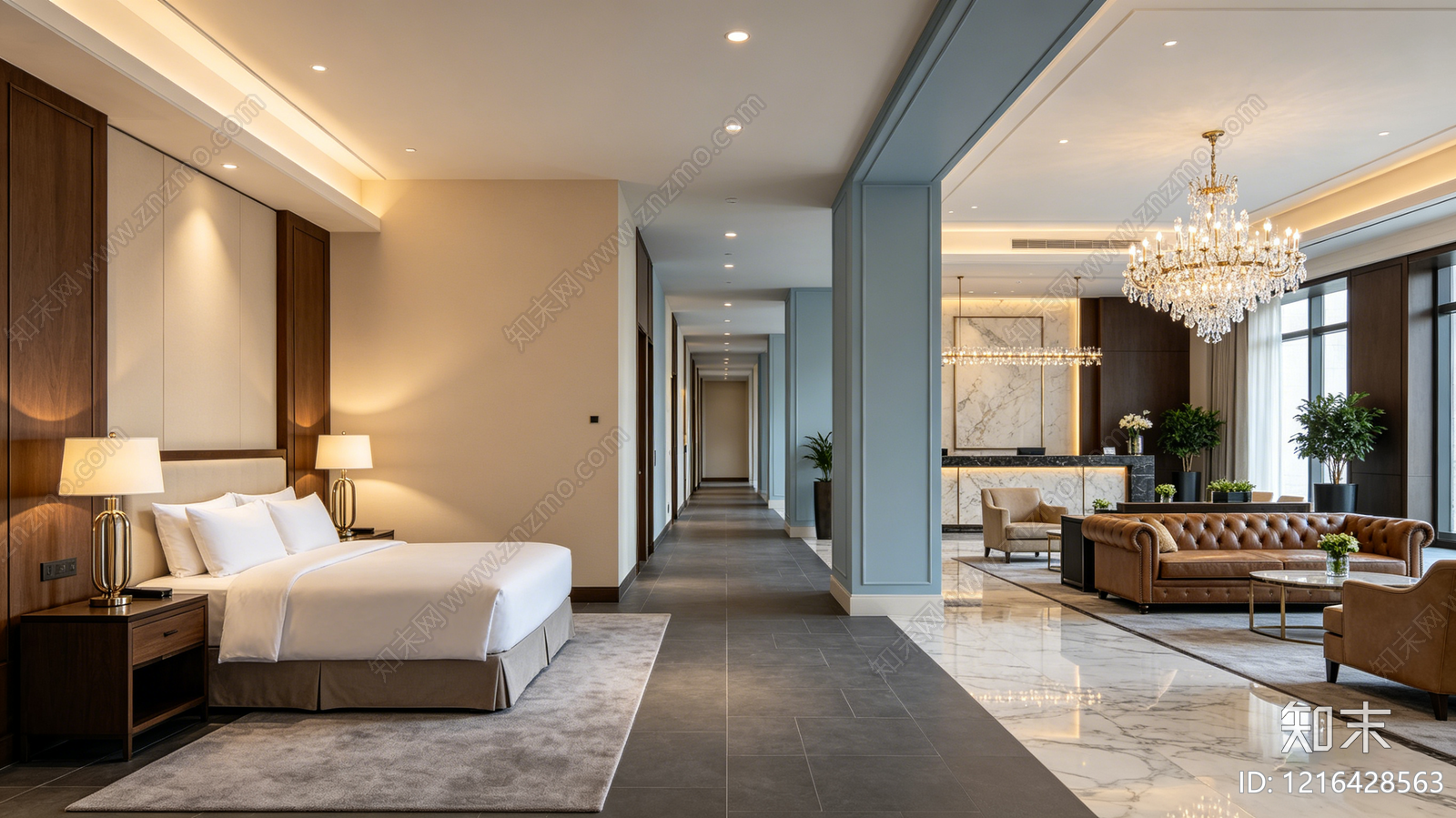 现代酒店贴图下载【ID:1216428563】