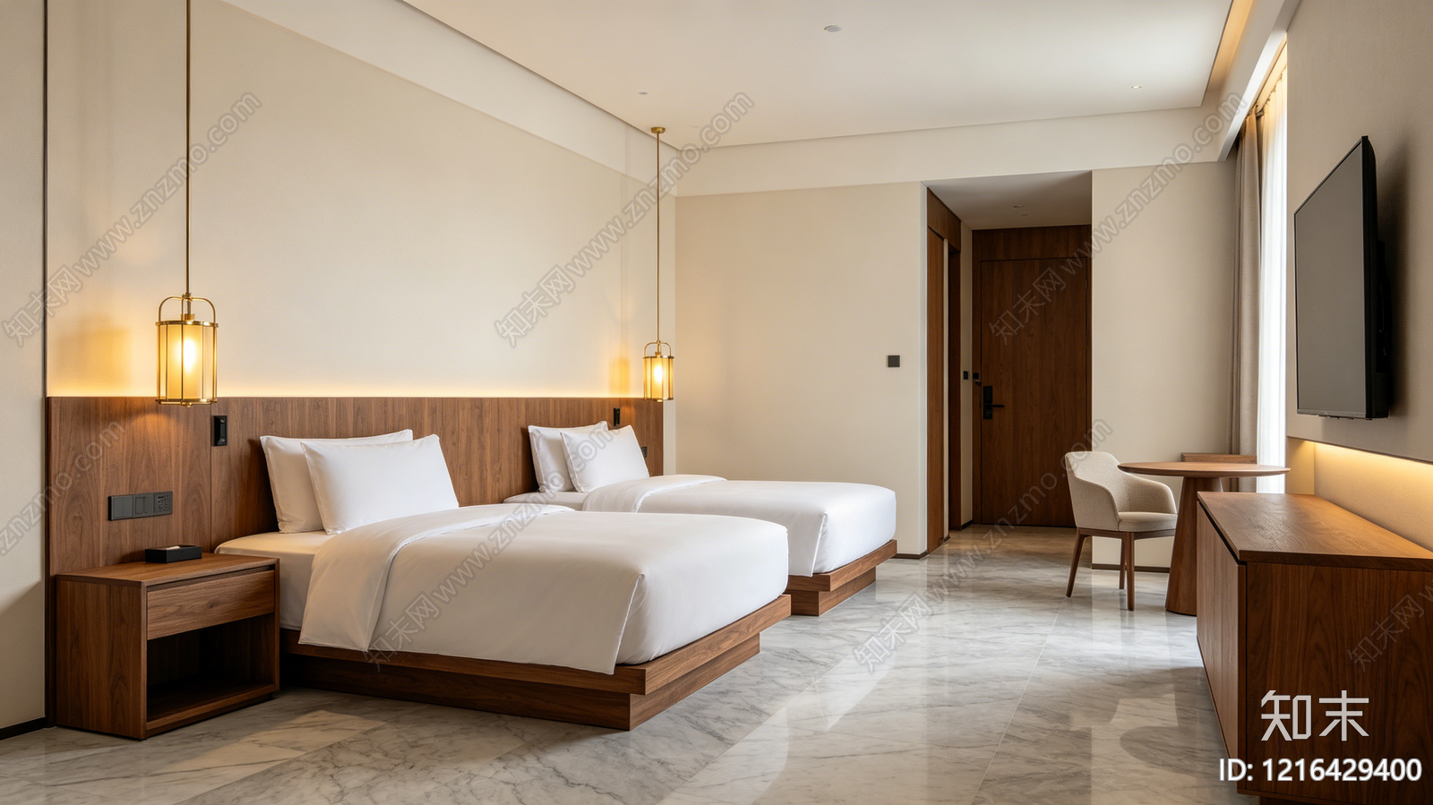 现代酒店贴图下载【ID:1216429400】