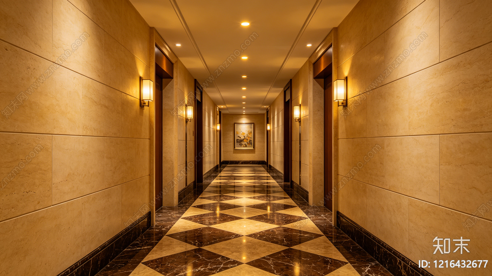 现代酒店贴图下载【ID:1216432677】