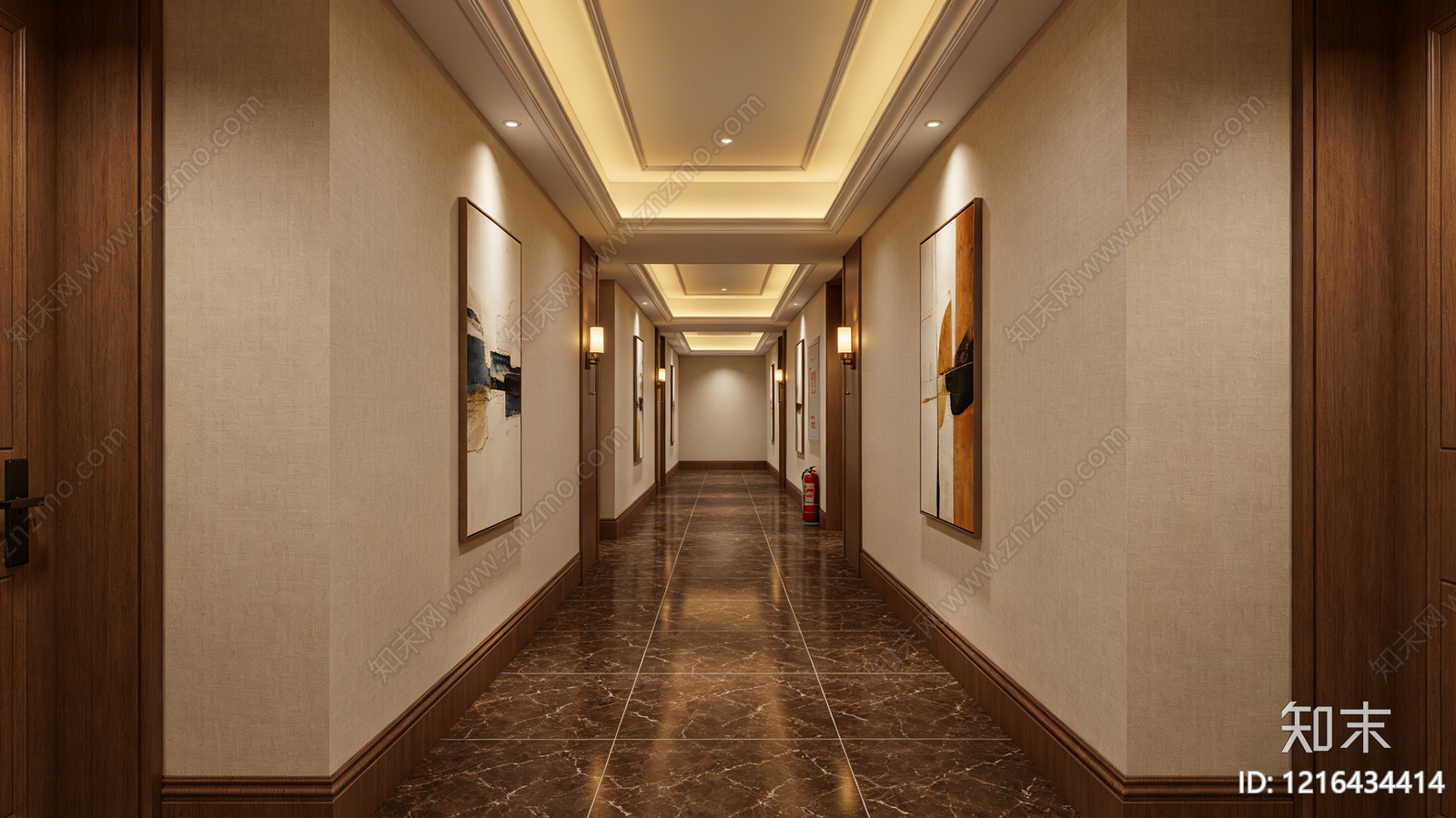 现代酒店贴图下载【ID:1216434414】