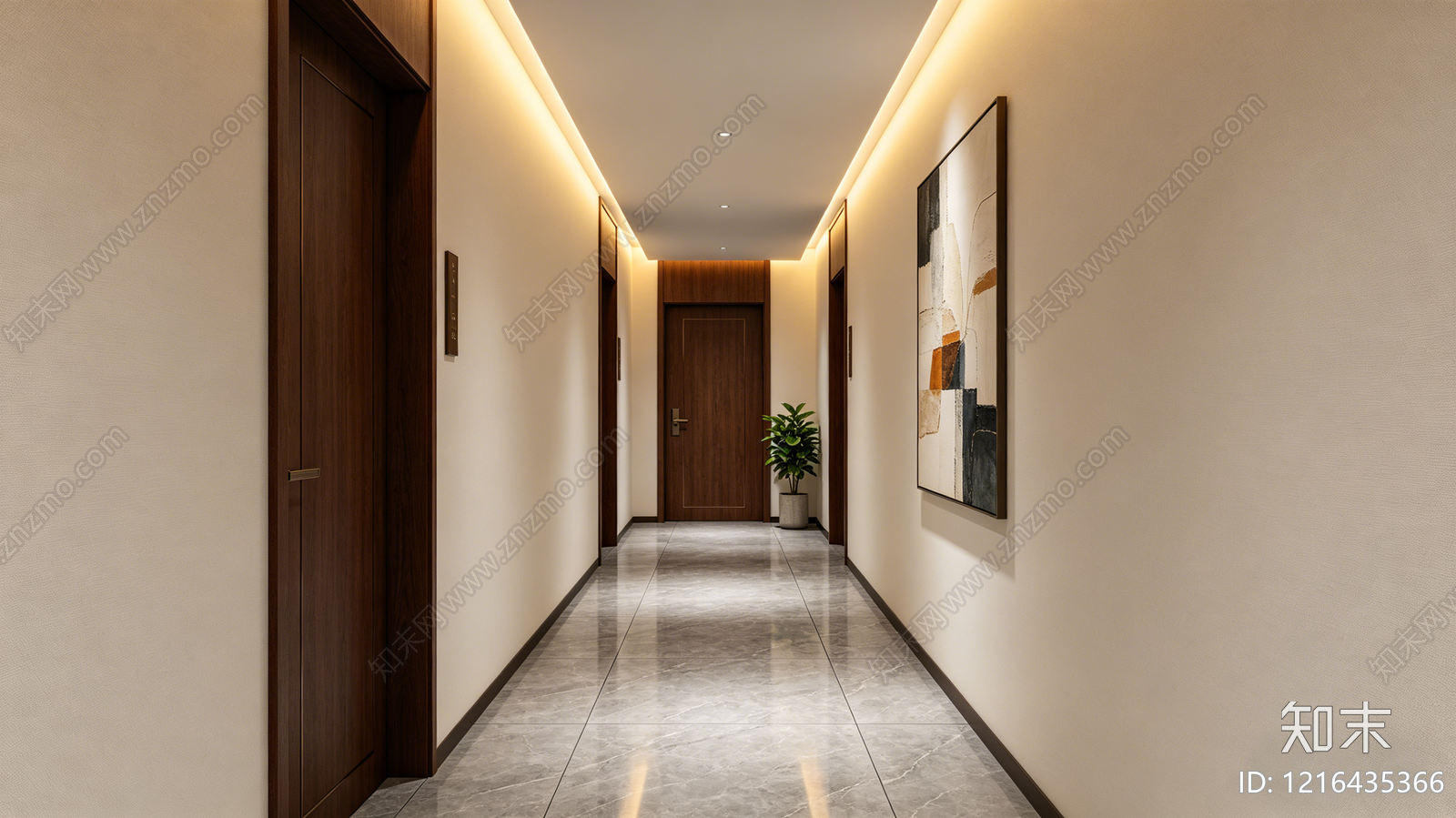 现代酒店贴图下载【ID:1216435366】