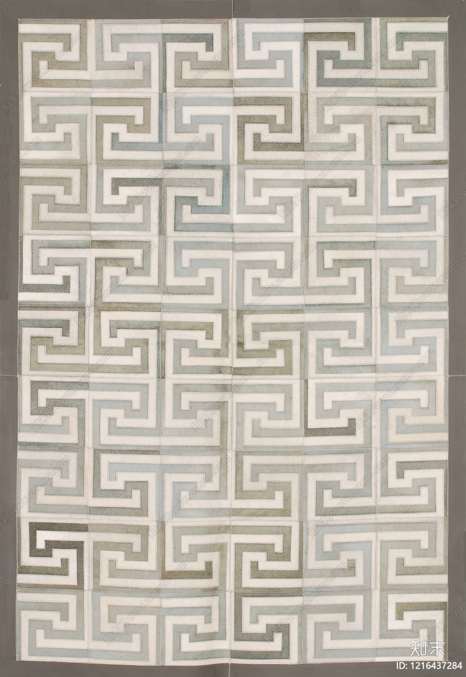 新中式几何地毯贴图下载【ID:1216437284】