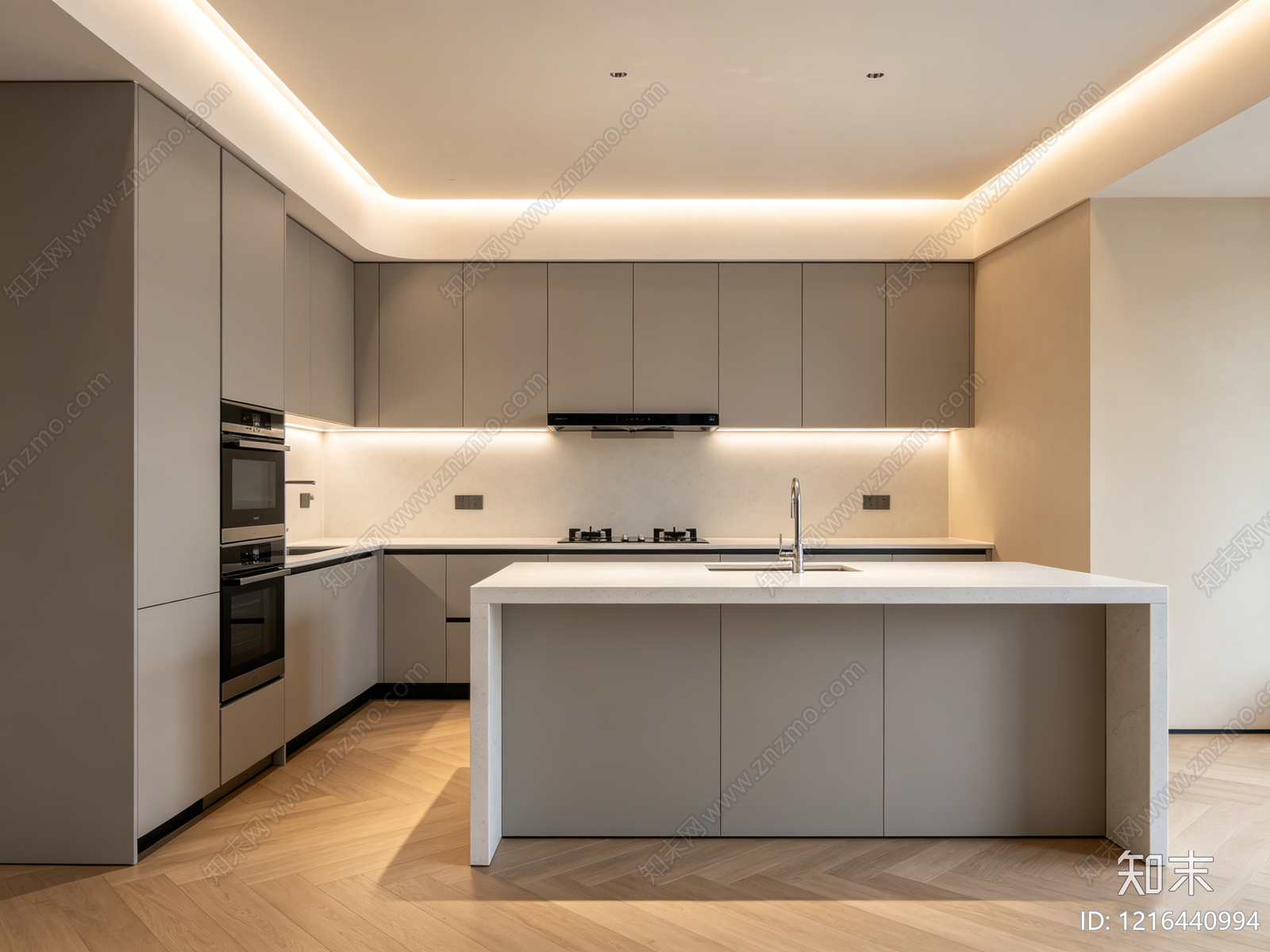 现代厨房贴图下载【ID:1216440994】