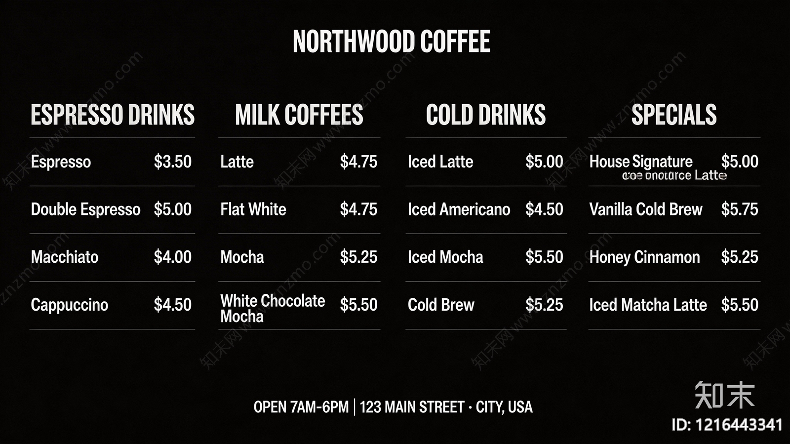 菜单贴图下载【ID:1216443341】