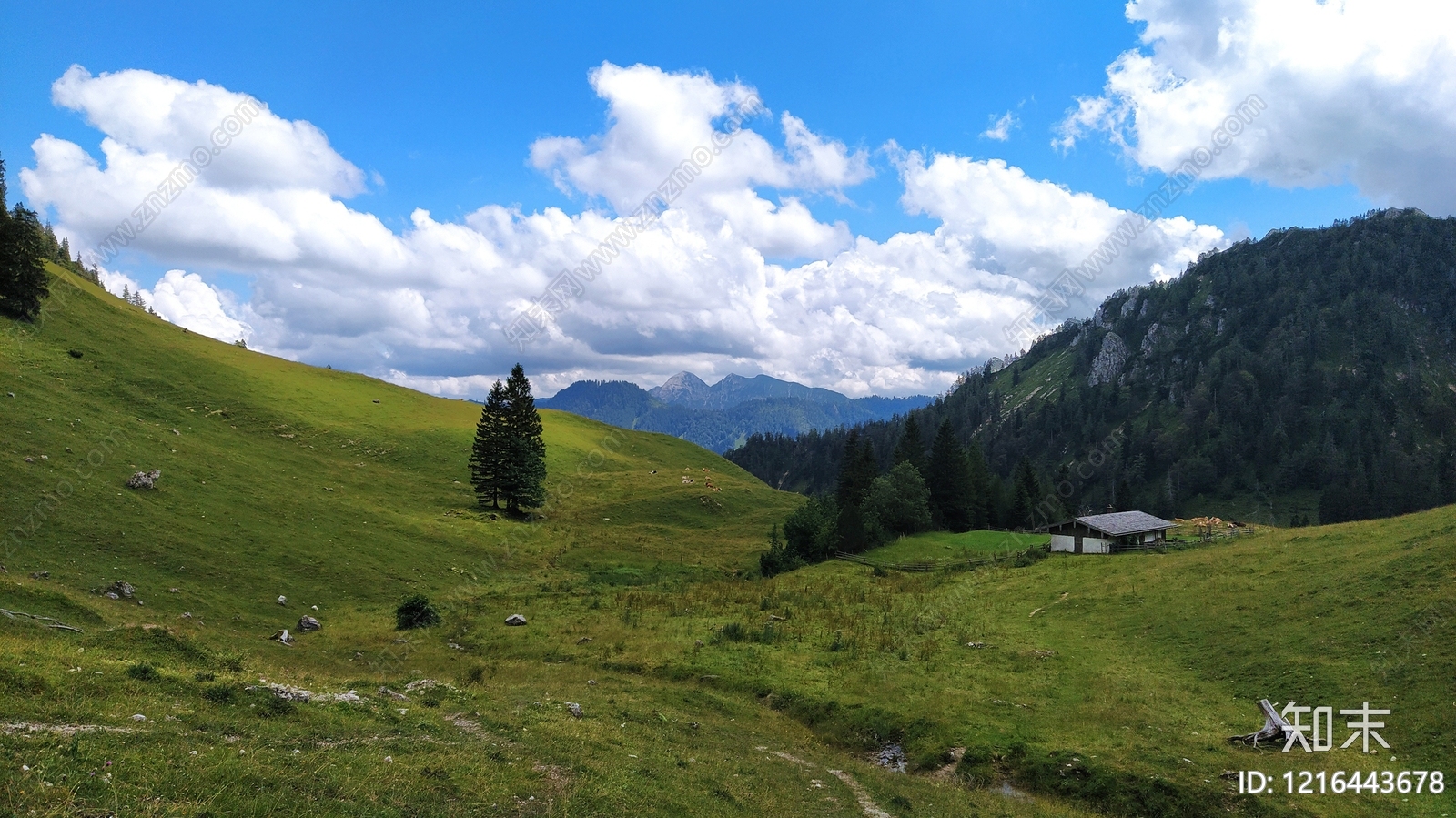 山水贴图下载【ID:1216443678】