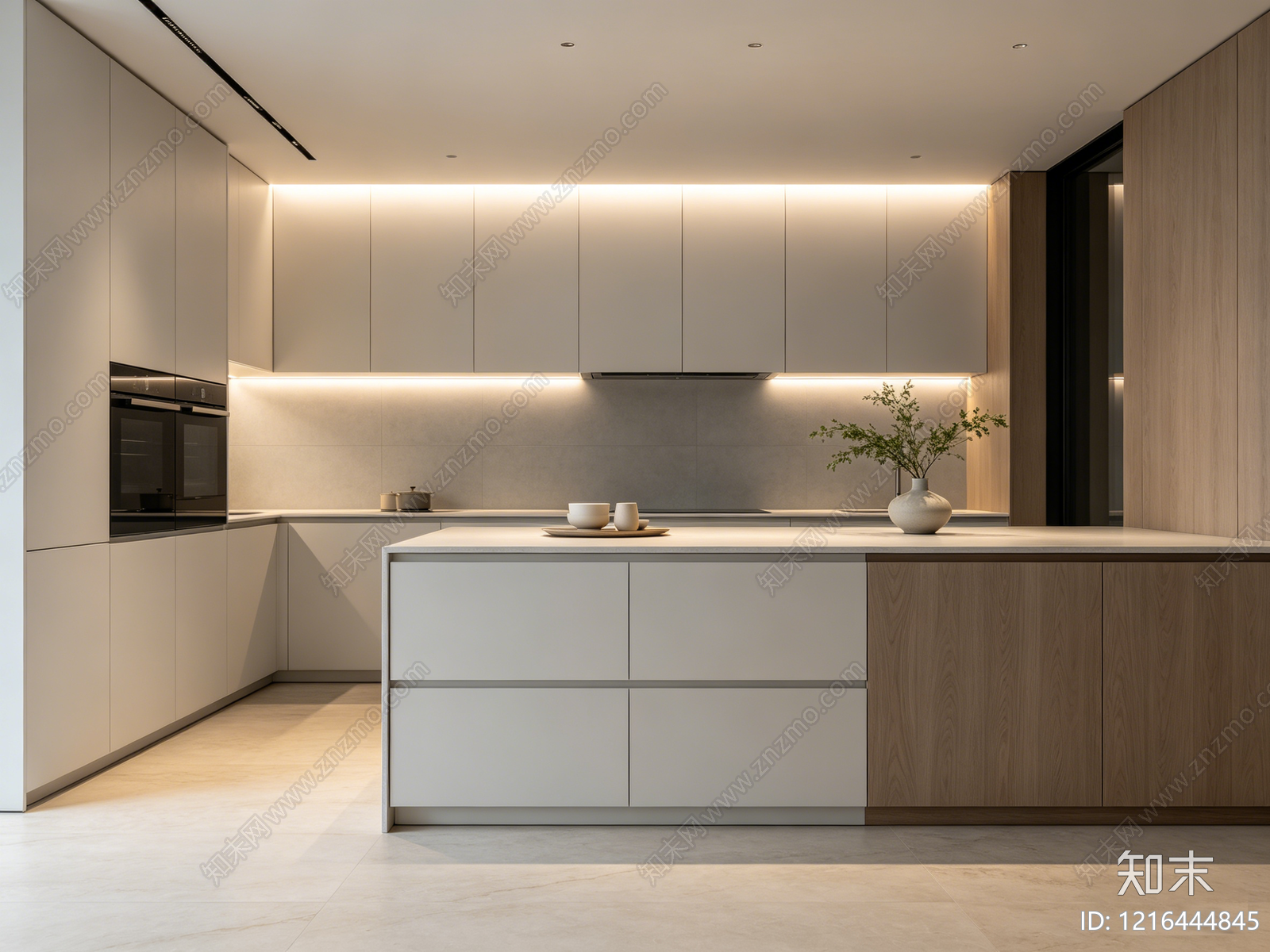 现代厨房贴图下载【ID:1216444845】
