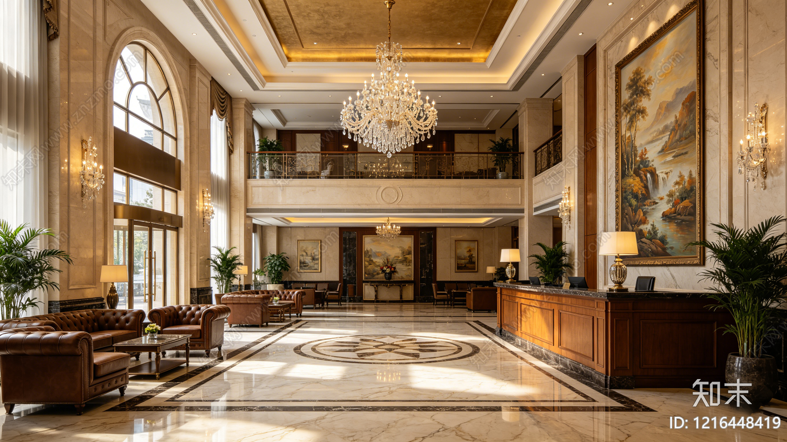 现代酒店贴图下载【ID:1216448419】