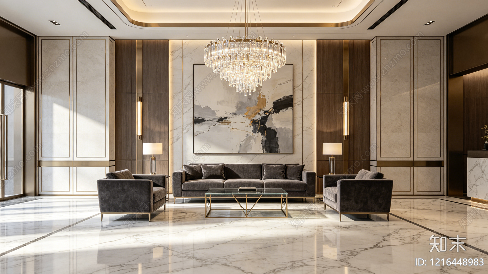 现代酒店贴图下载【ID:1216448983】