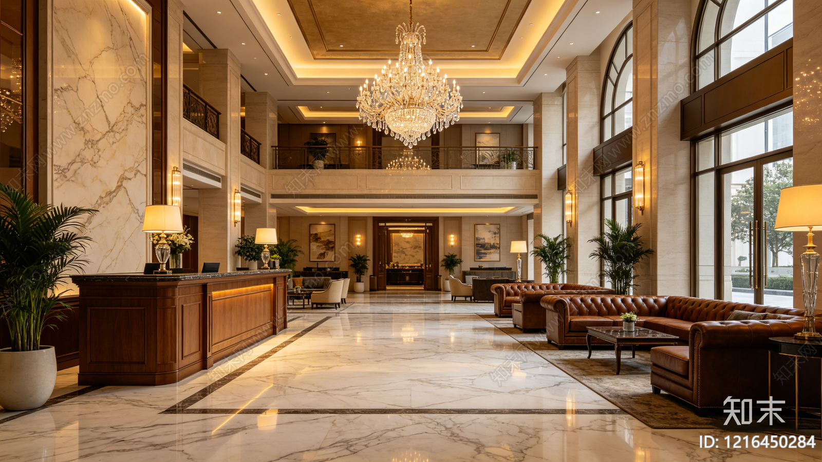 现代酒店贴图下载【ID:1216450284】