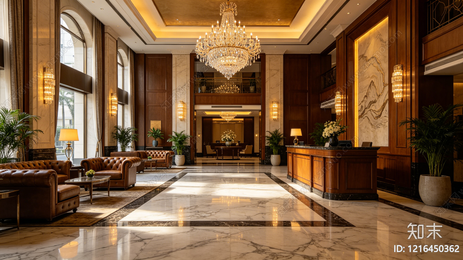 现代酒店贴图下载【ID:1216450362】