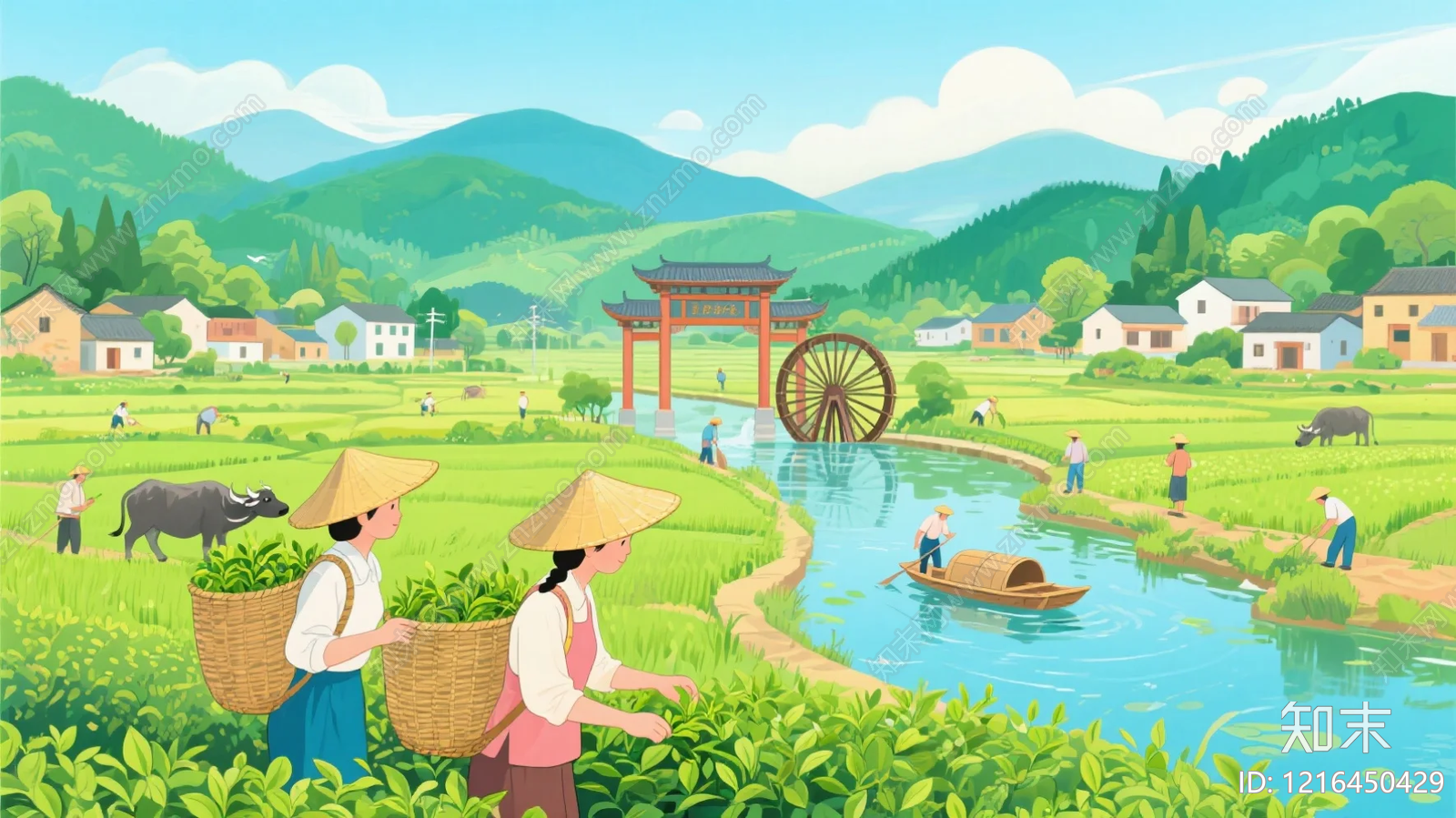 农田贴图下载【ID:1216450429】