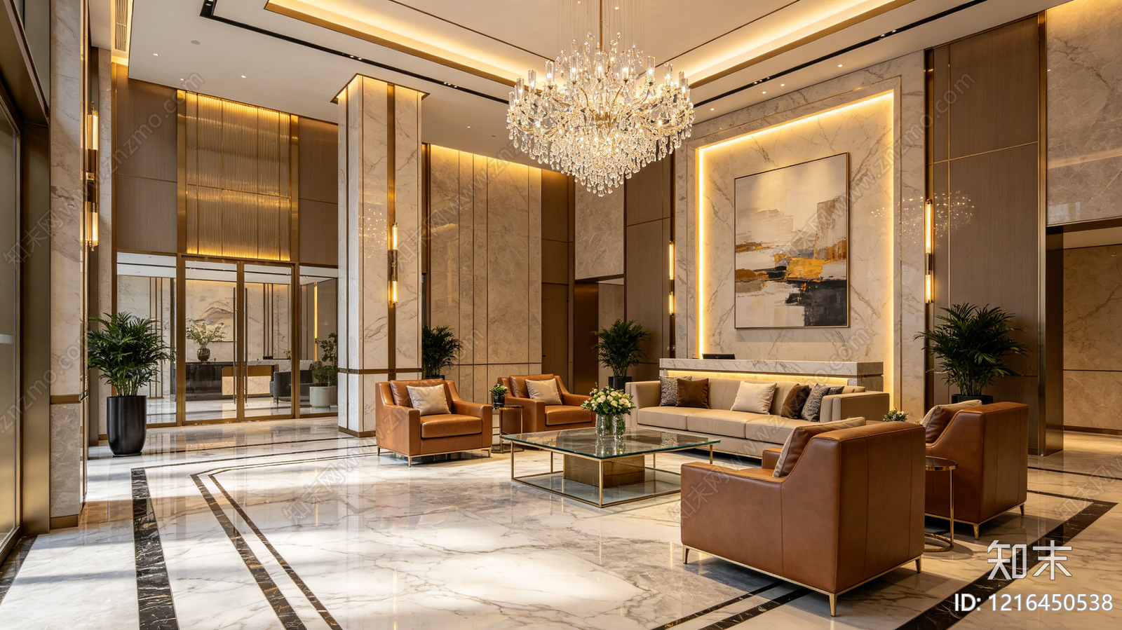 现代酒店贴图下载【ID:1216450538】
