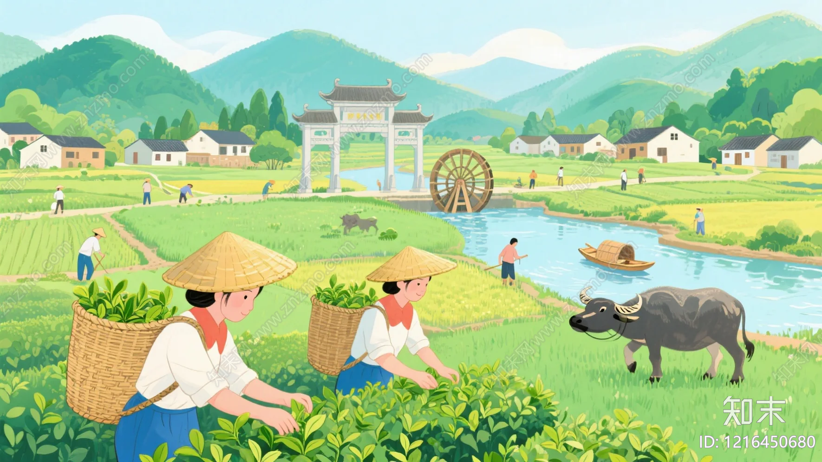 农田贴图下载【ID:1216450680】