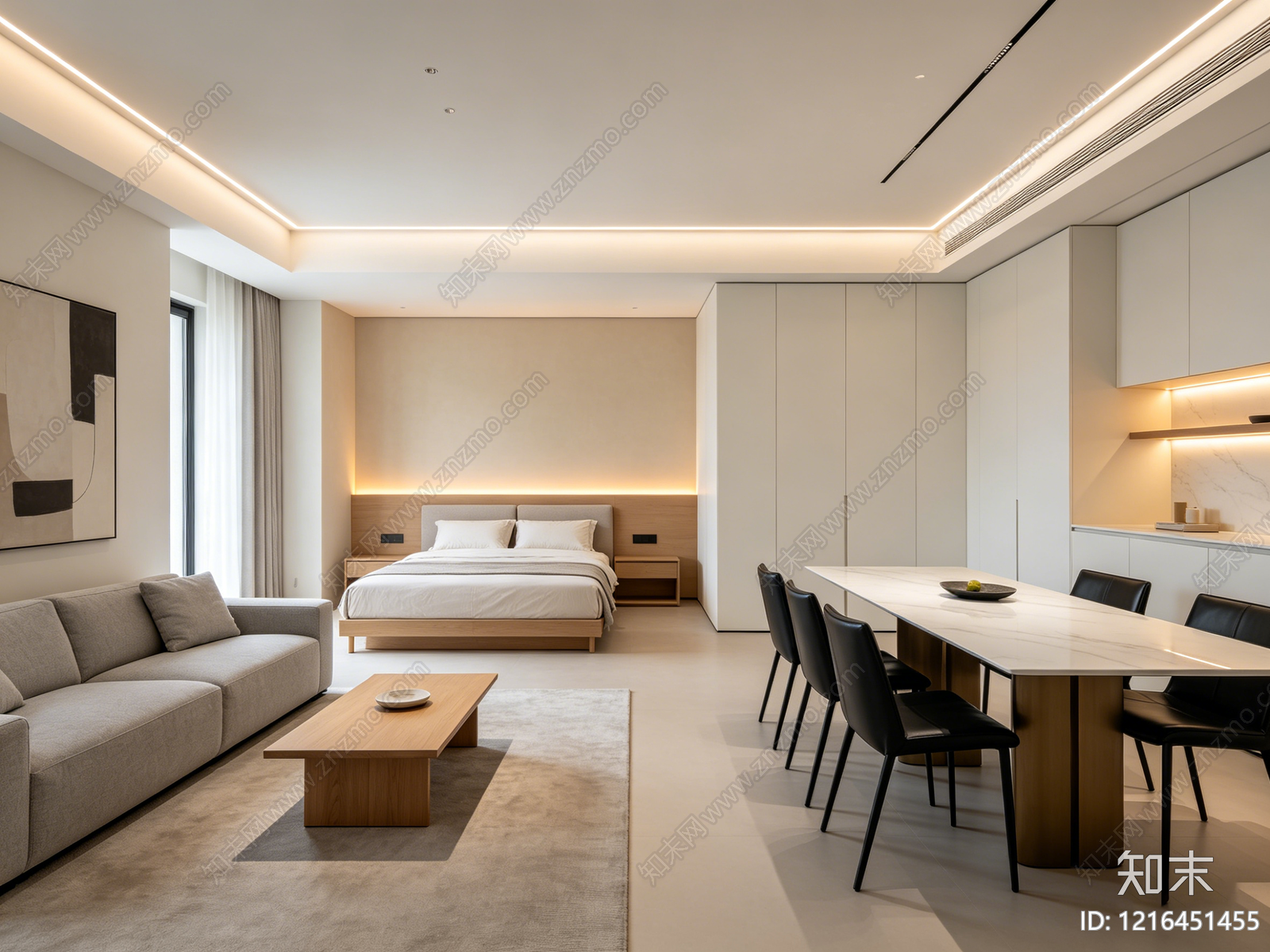 现代酒店贴图下载【ID:1216451455】