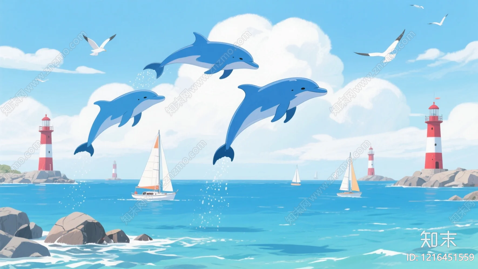 海洋贴图下载【ID:1216451559】