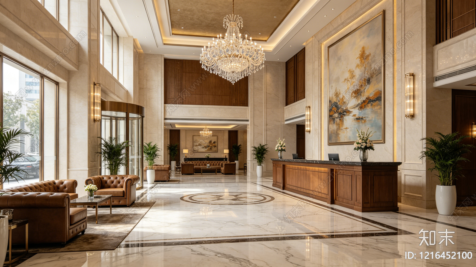 现代酒店贴图下载【ID:1216452100】
