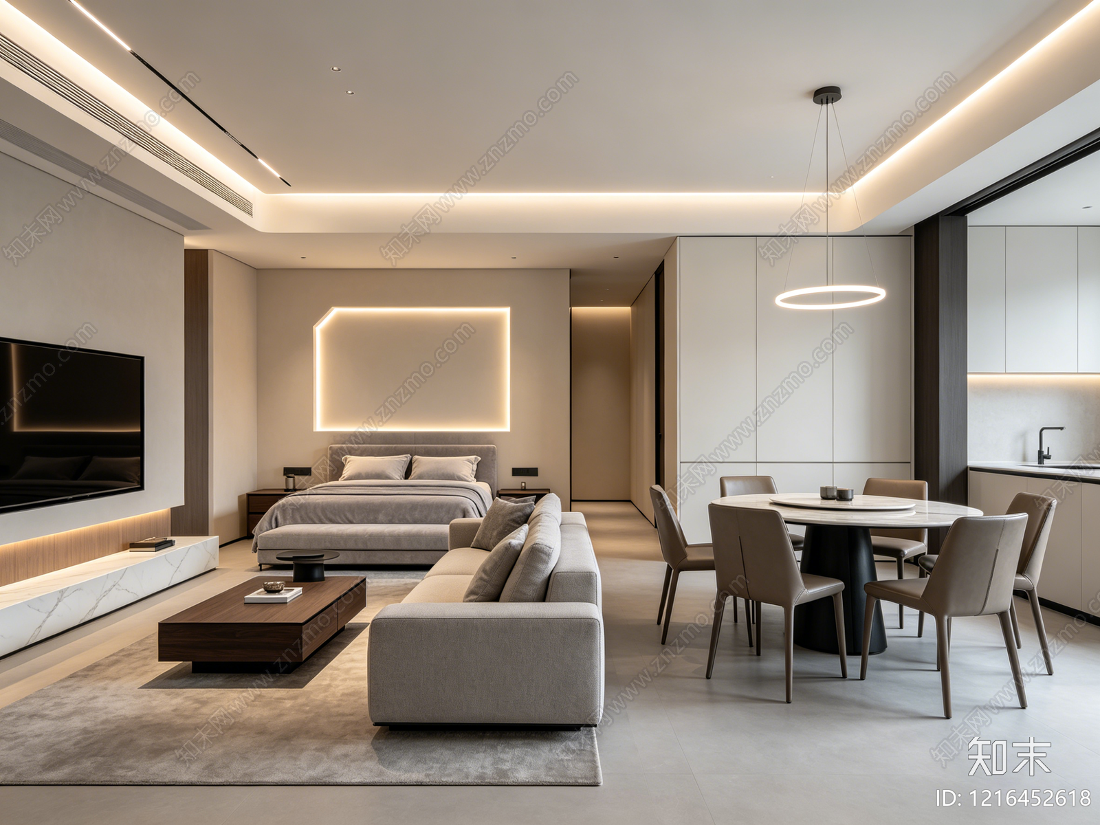 现代酒店贴图下载【ID:1216452618】