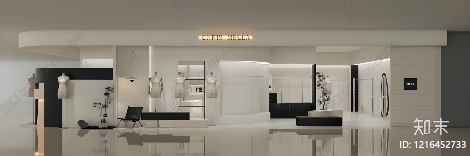 现代商铺贴图下载【ID:1216452733】