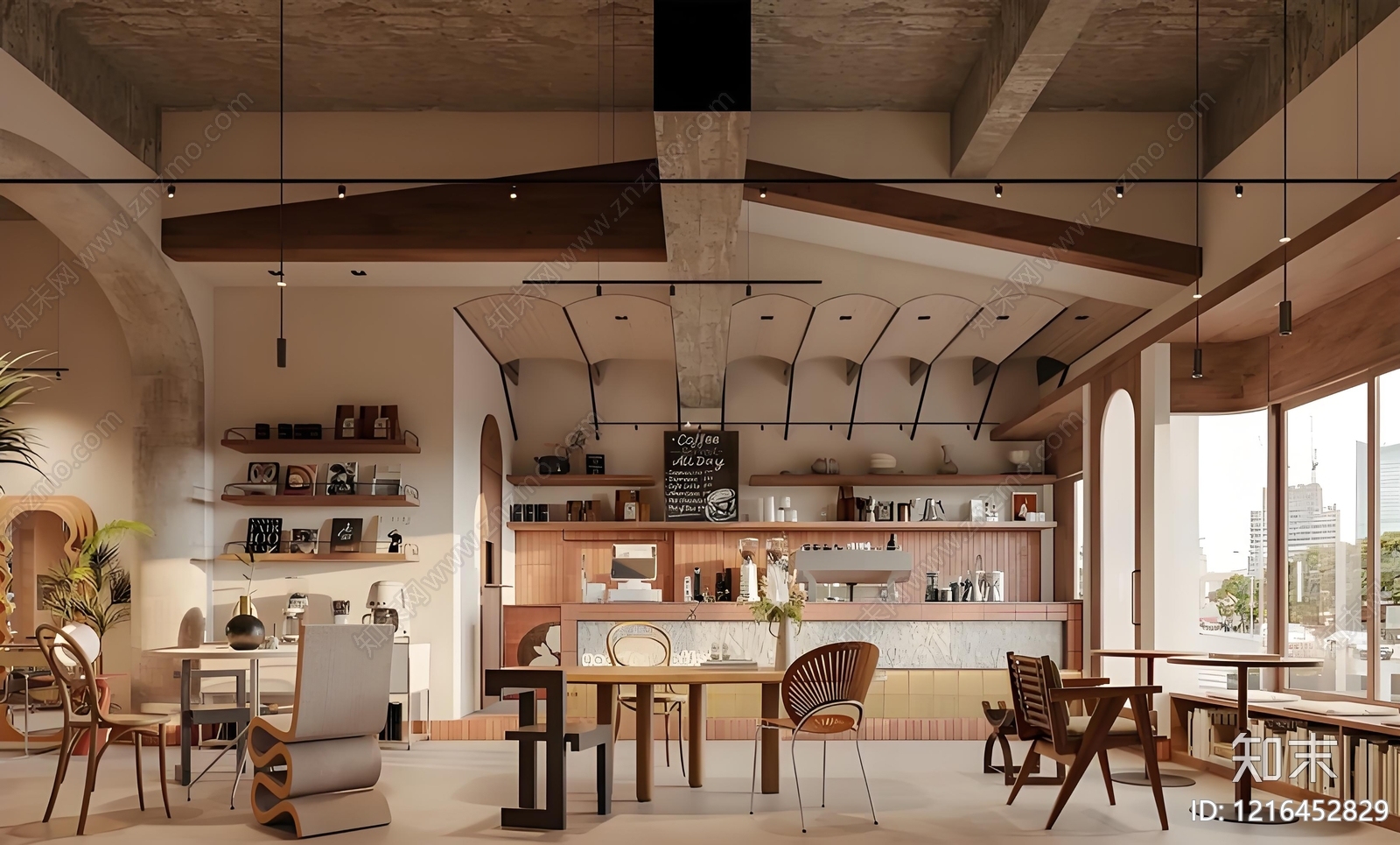 现代商铺贴图下载【ID:1216452829】